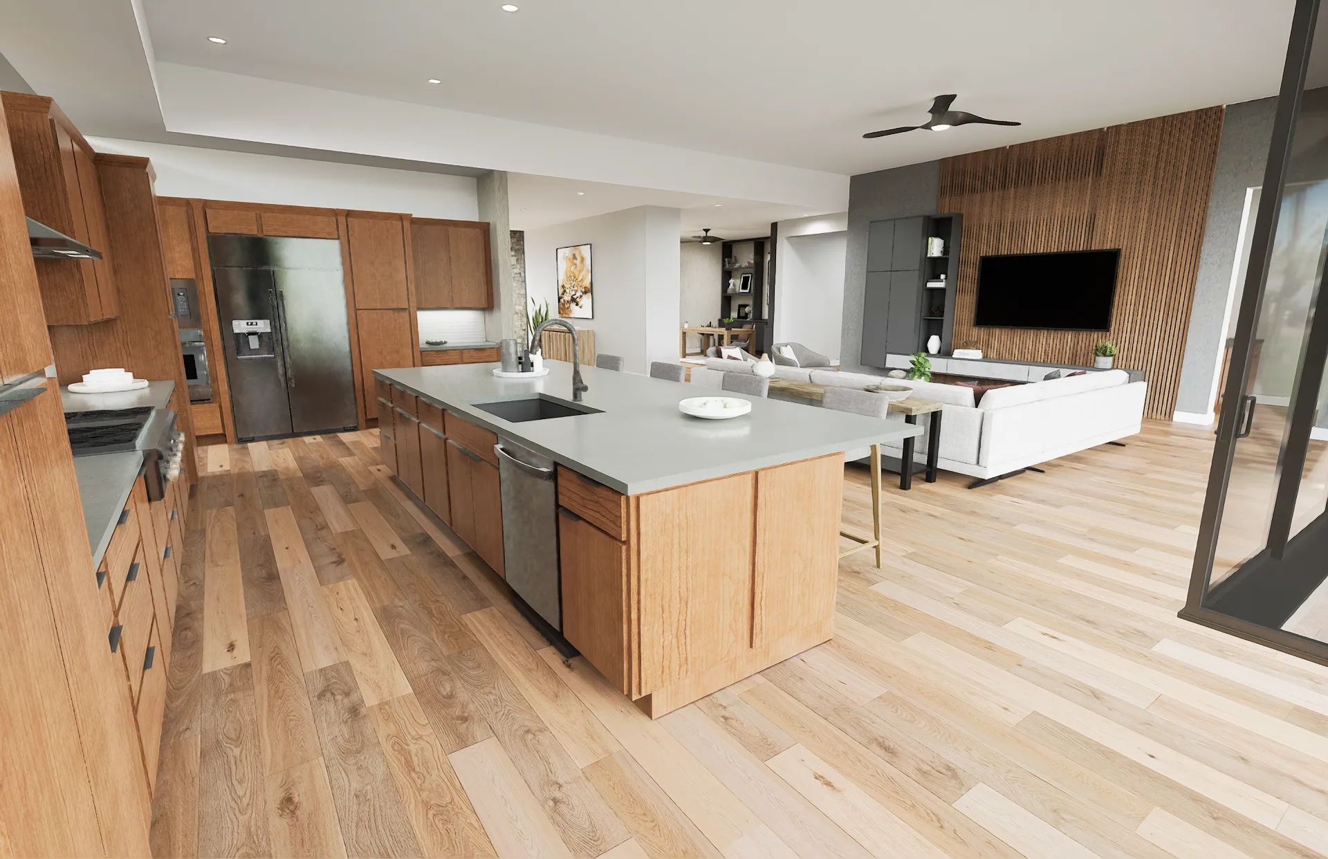7531 Great Room Virtual Rendering
