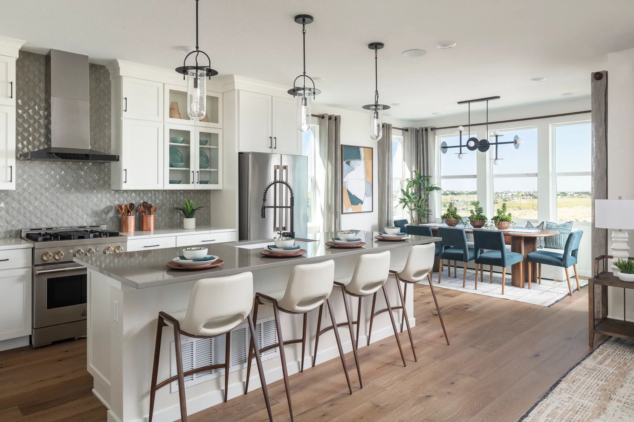 Jade Model Kitchen + Dining