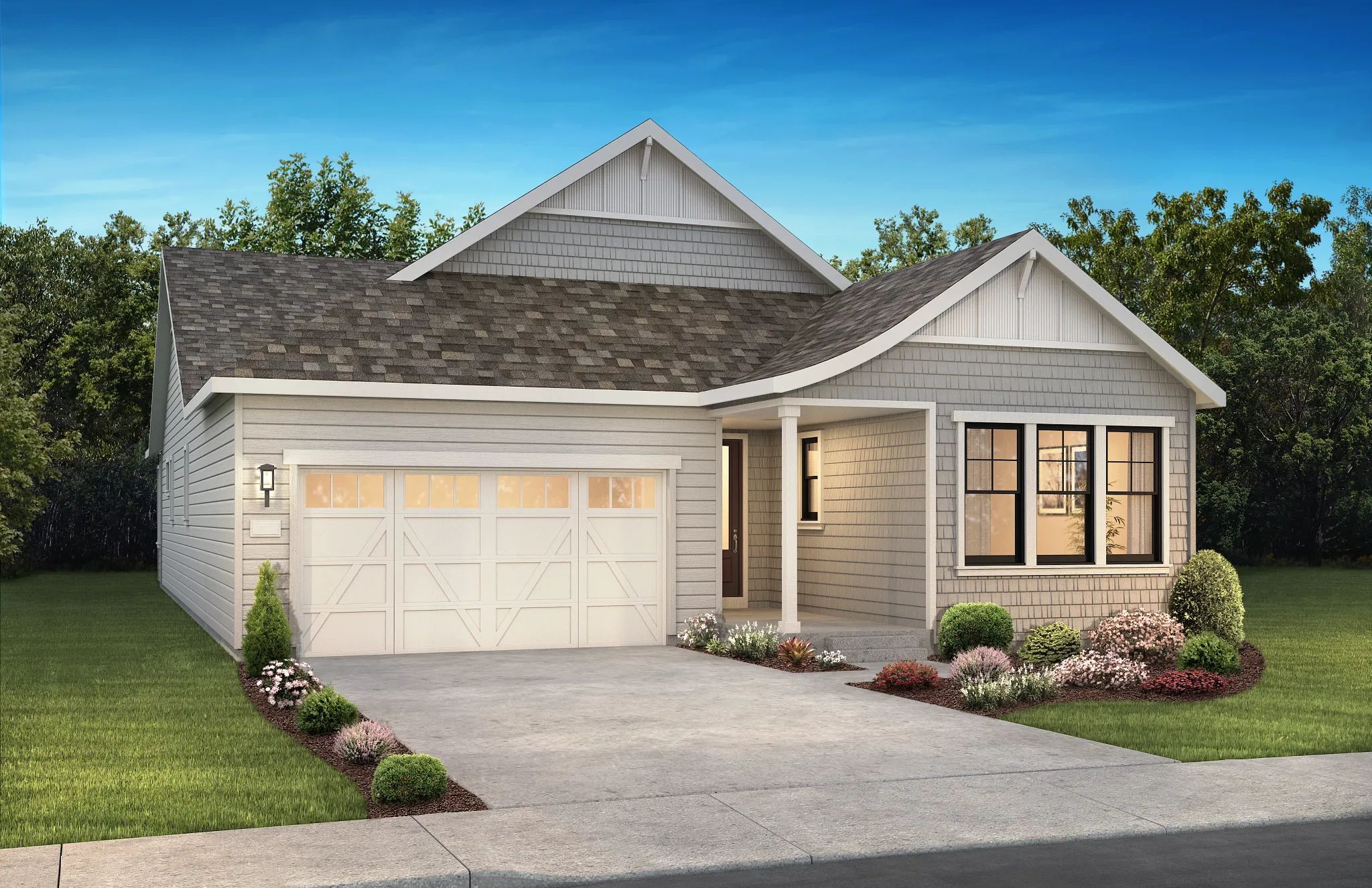 Exterior B: Lake Cottage