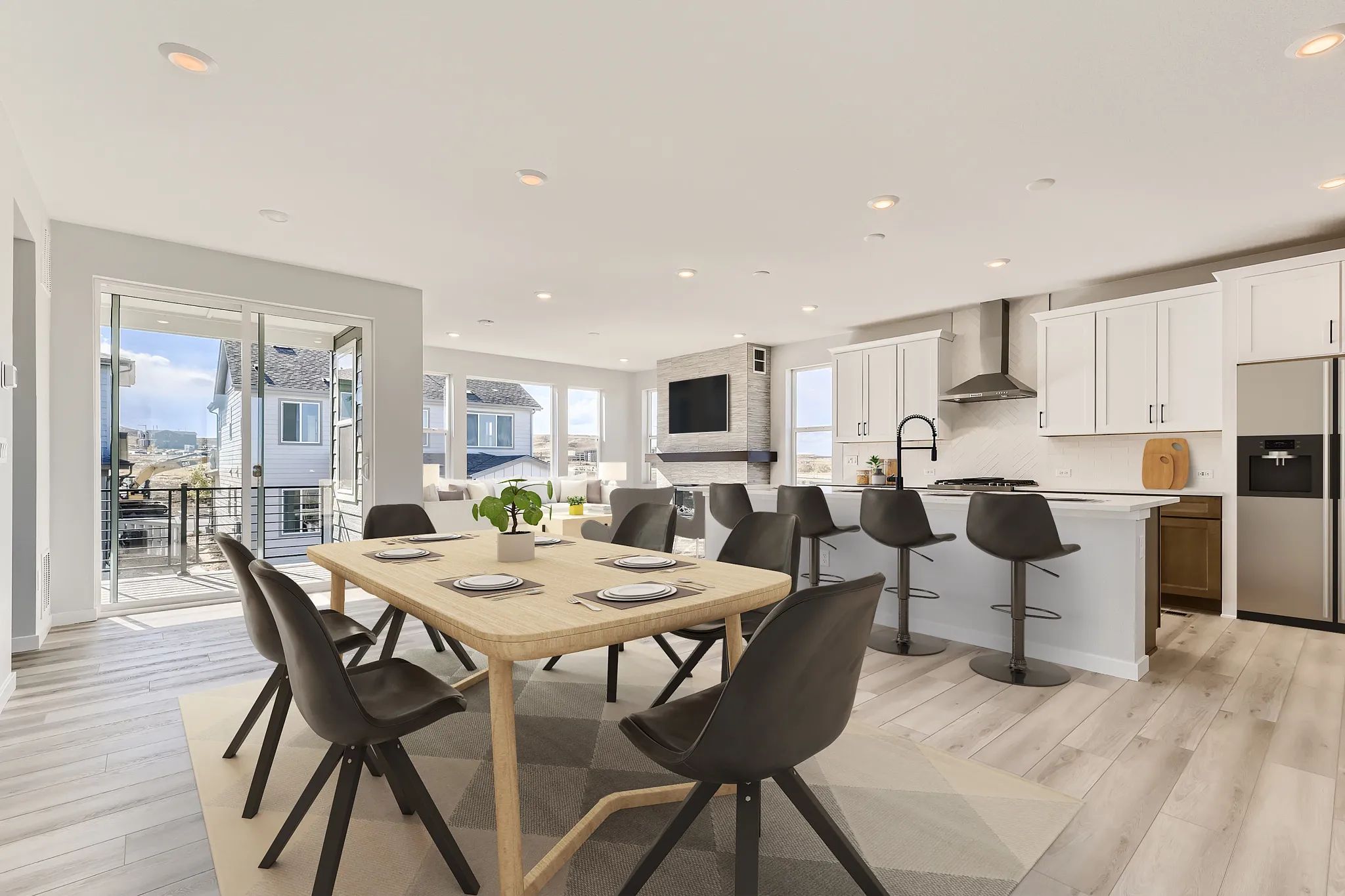 Angeline Dine, Kitchen + Great Room - Virtually St
