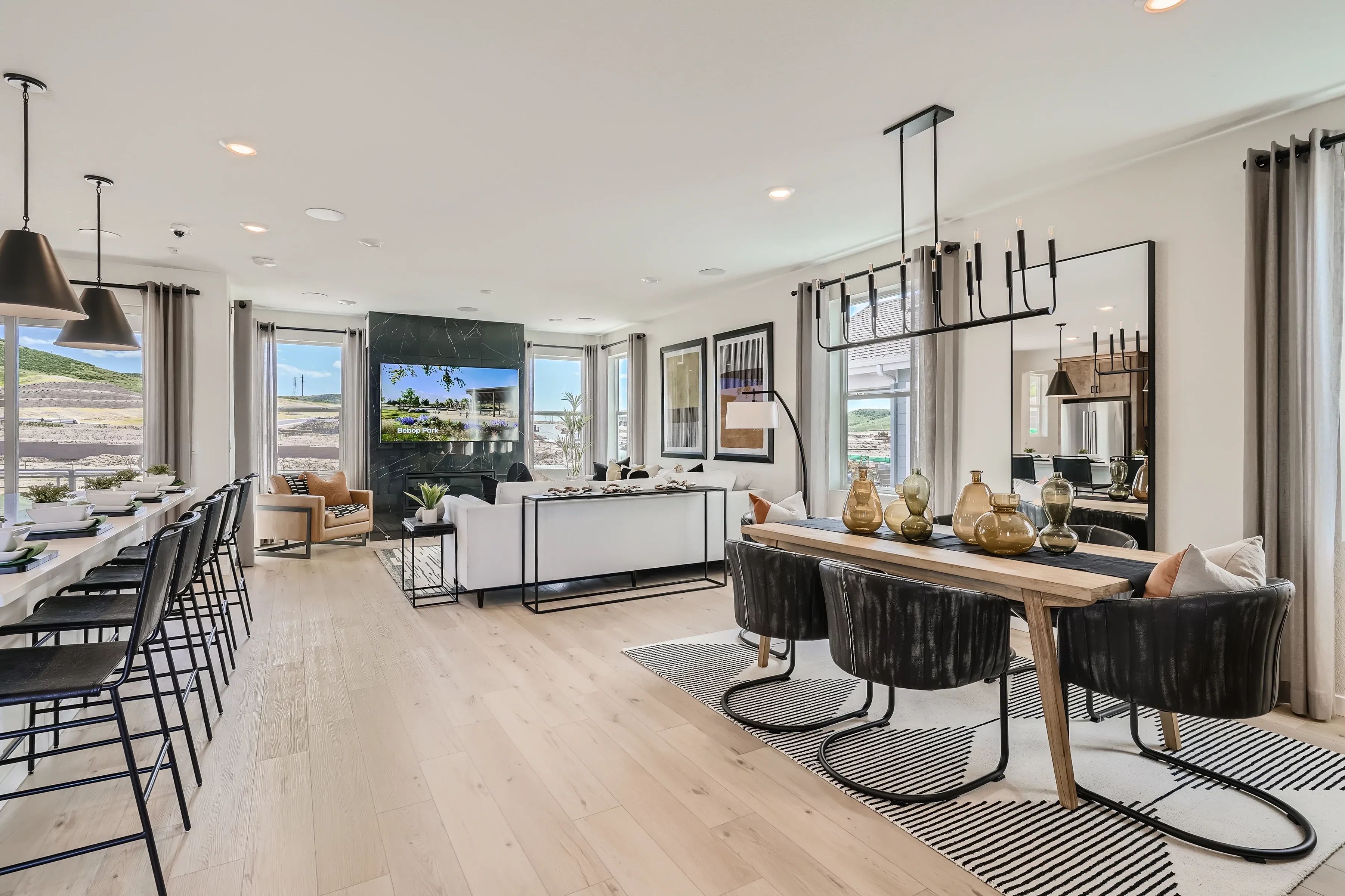 Lola Model Kitchen, Dining + Great Room