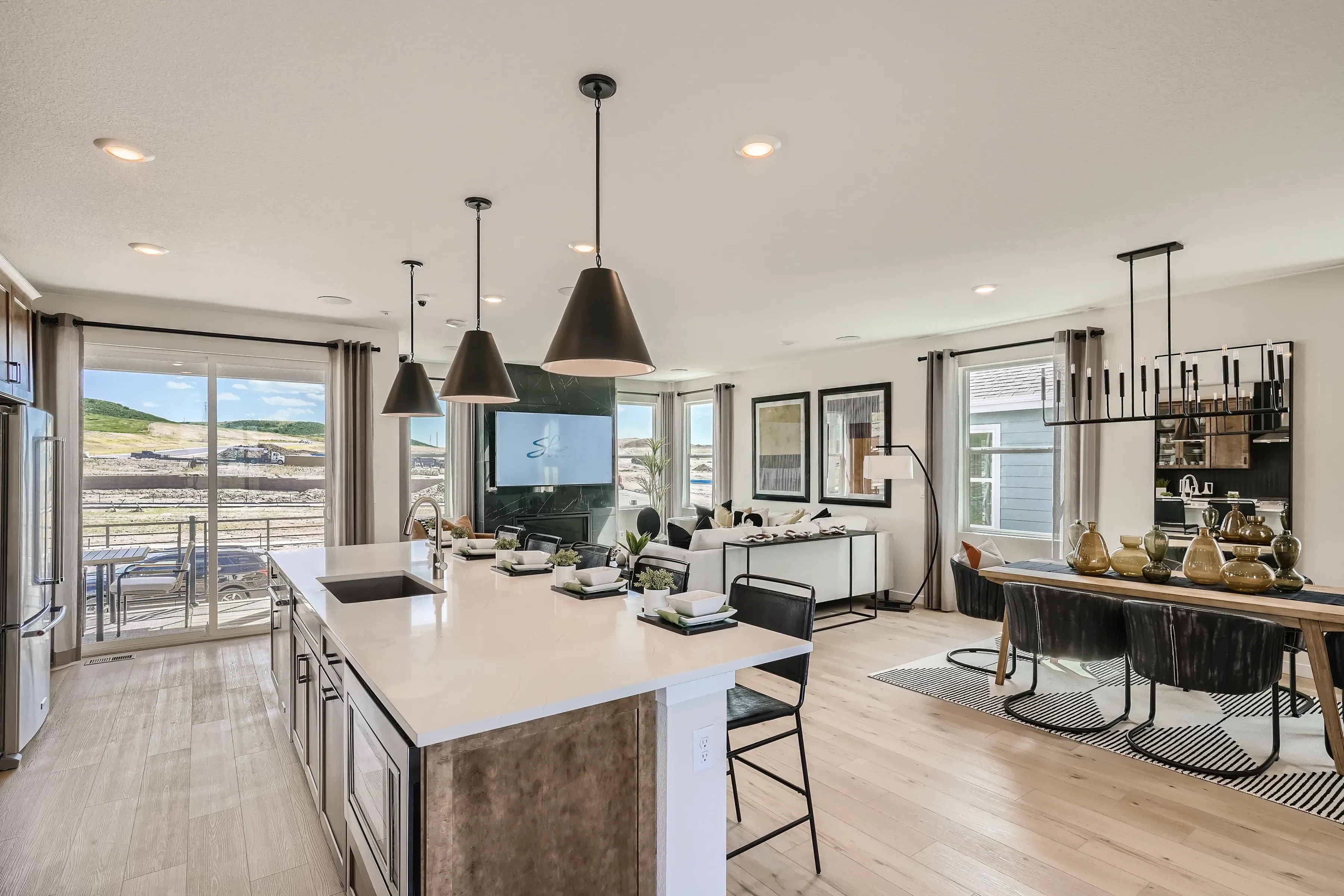 Lola Model Kitchen, Dining + Great Room