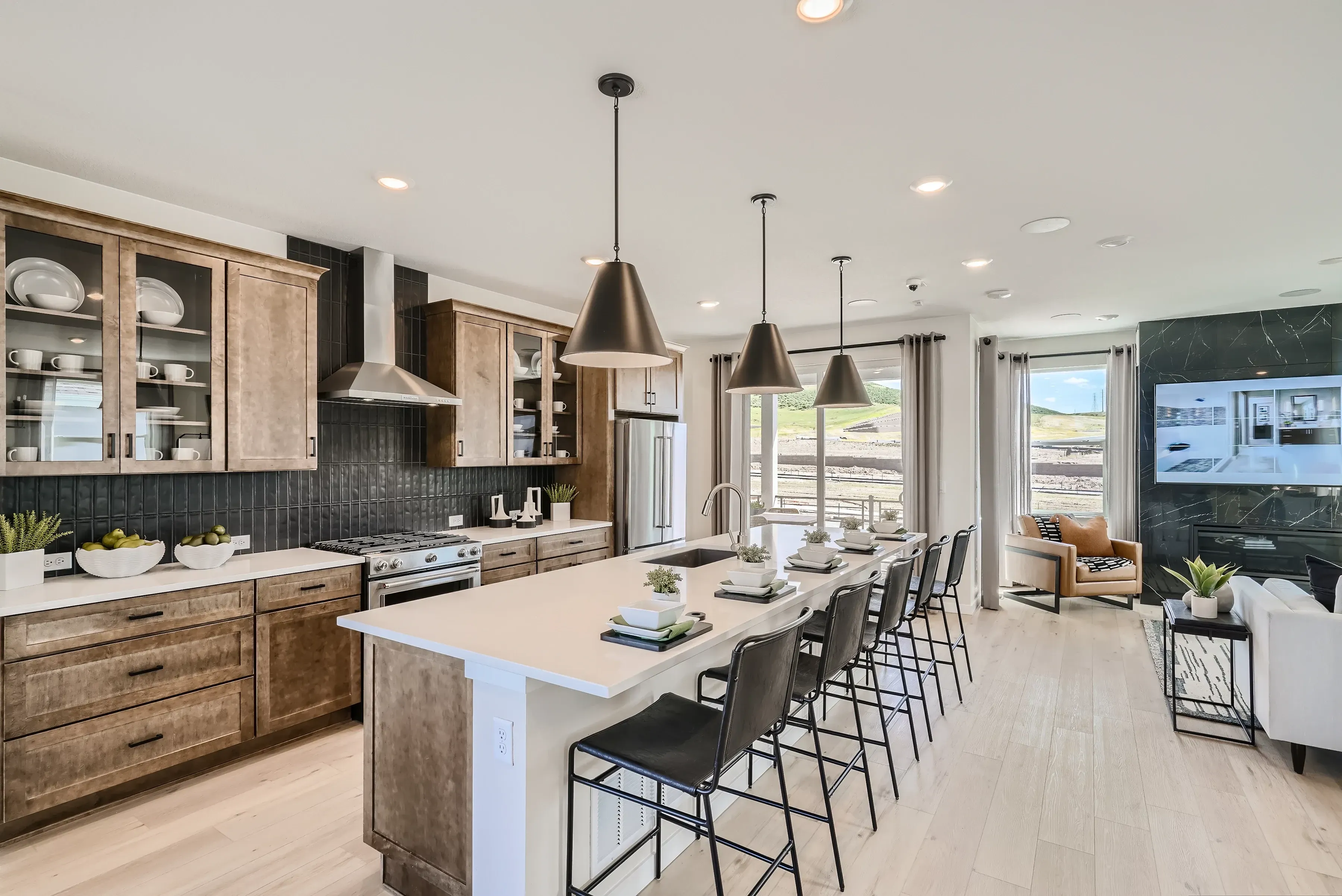 Lola Model Kitchen + Great Room