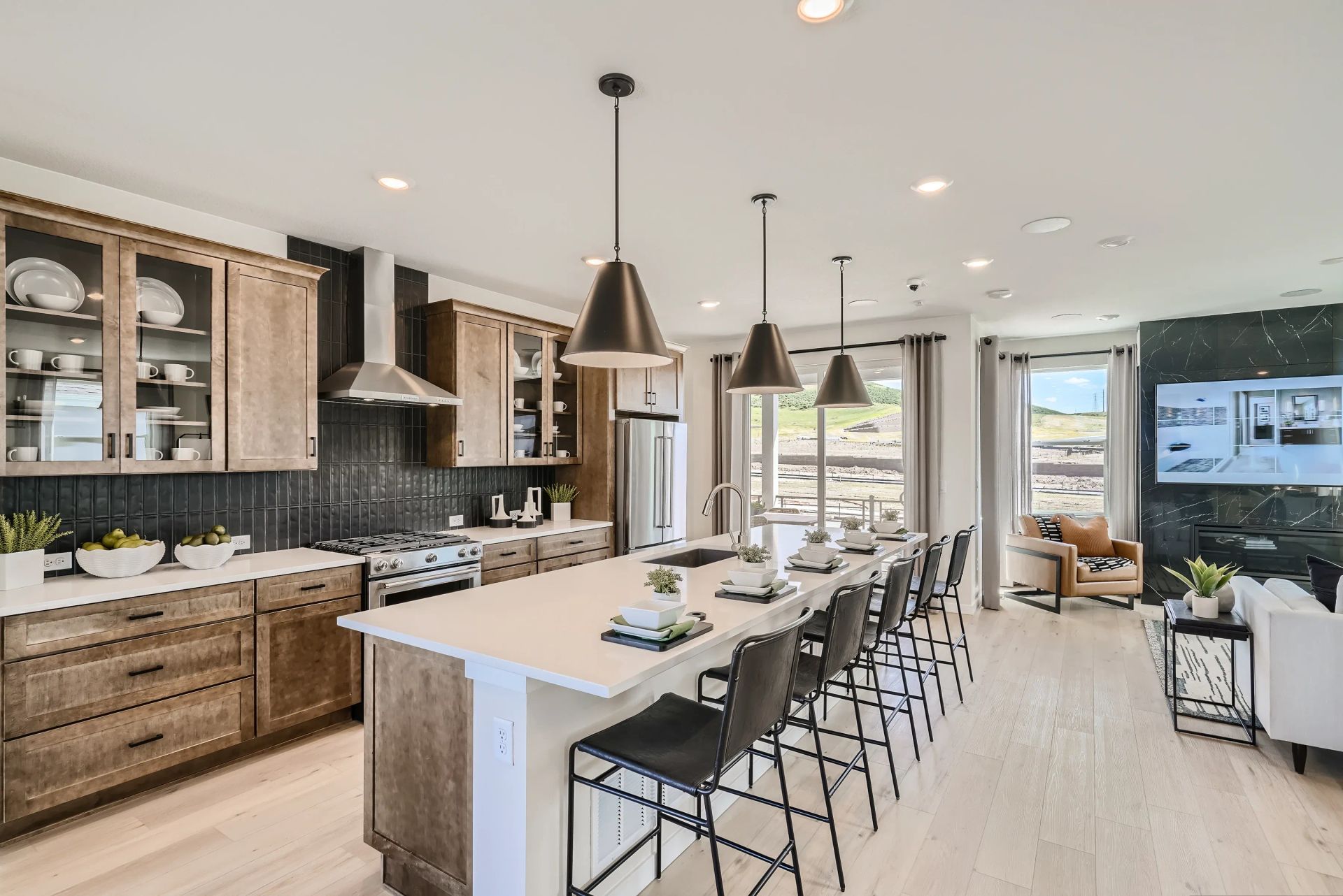 Lola Model Kitchen + Great Room