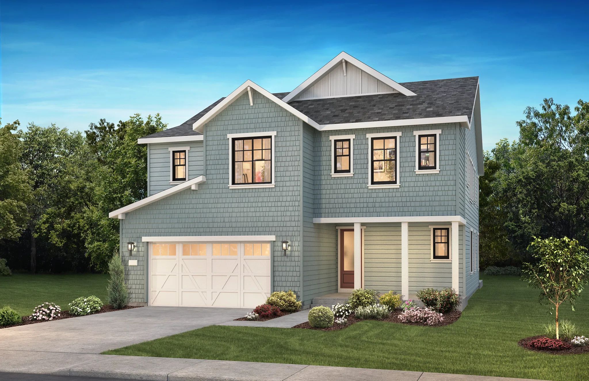 Exterior B: Lake Cottage