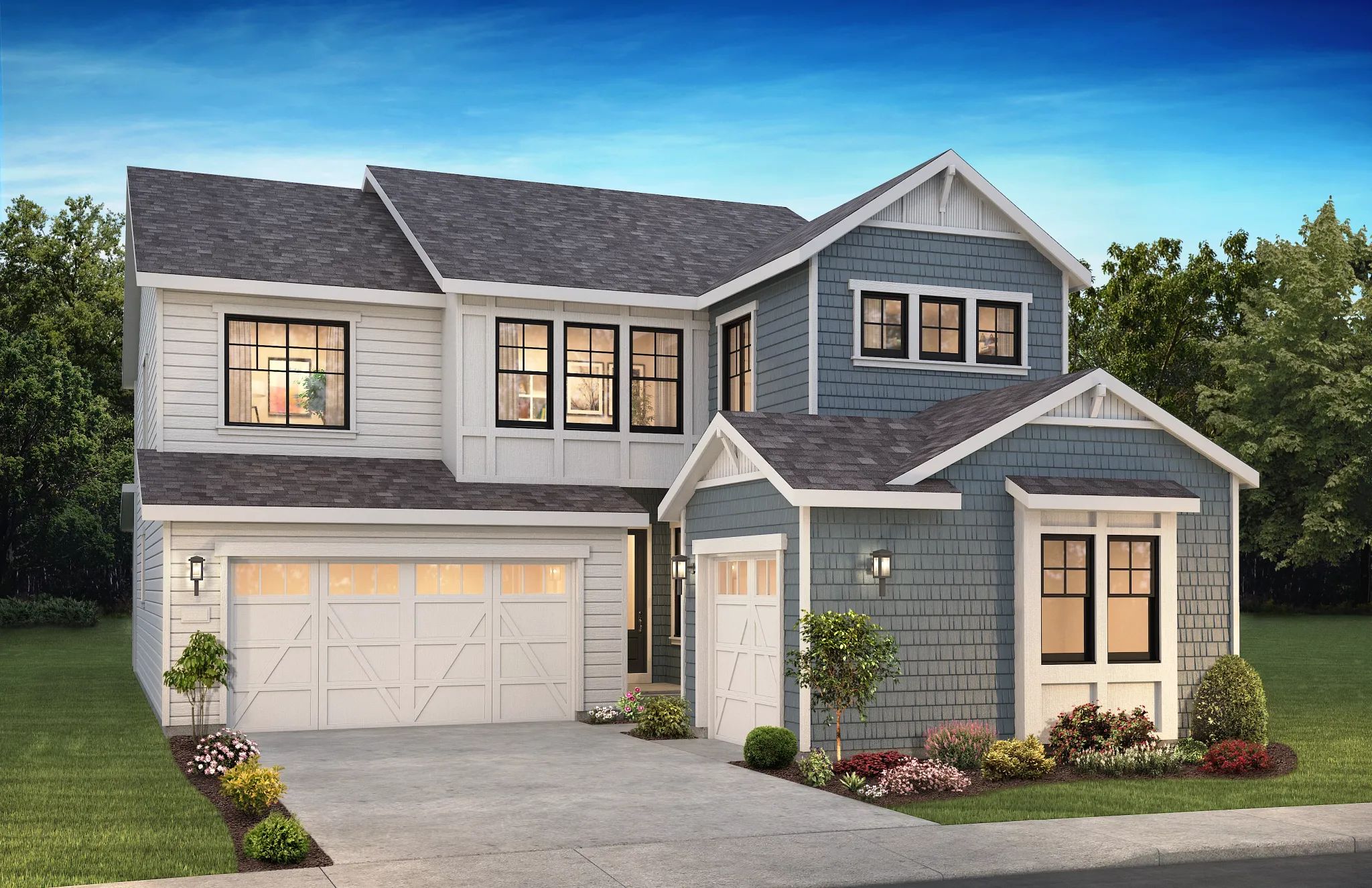 Exterior B: Lake Cottage