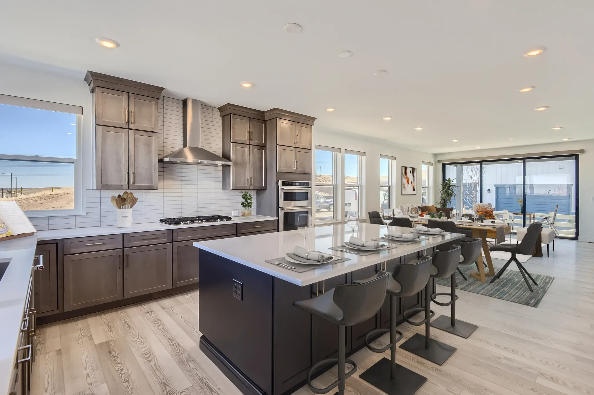 Baxter Plan Kitchen, Dining + Great Room - Virtual