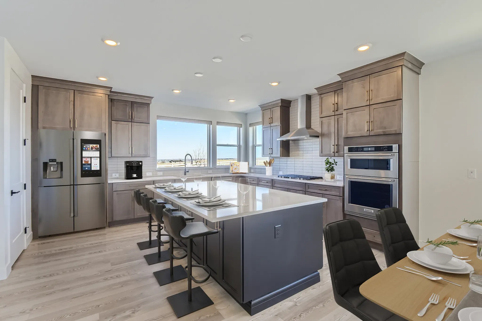 Baxter Plan Kitchen - Virtually Staged