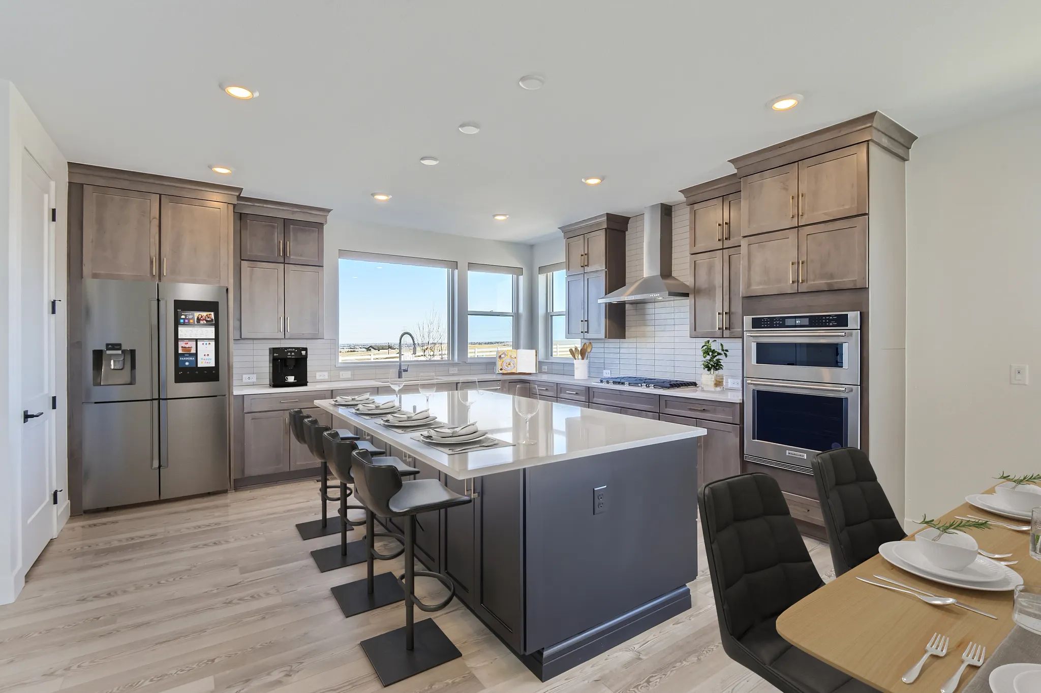 Baxter Plan Kitchen - Virtually Staged