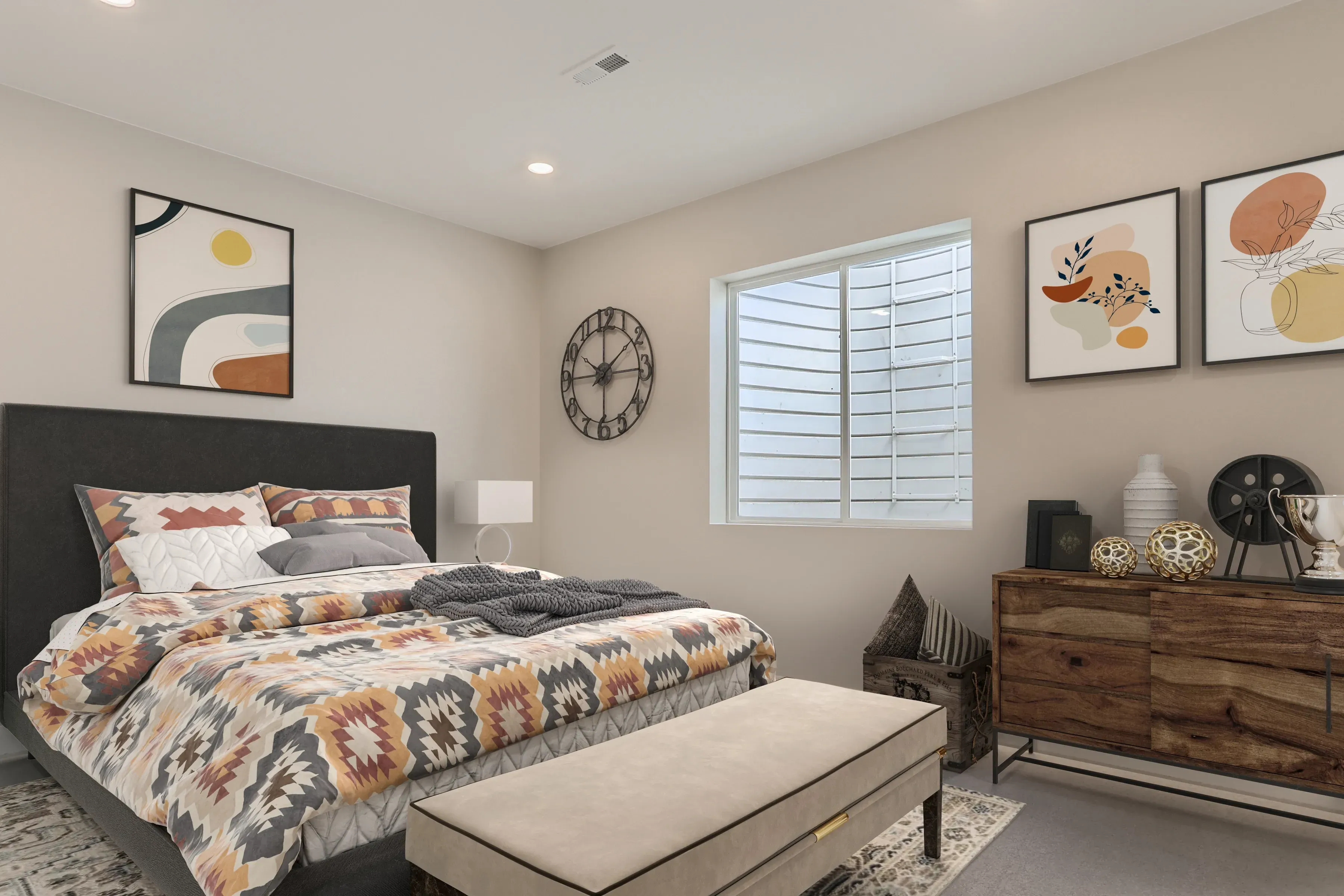 Bedroom at Optional Finished Basement