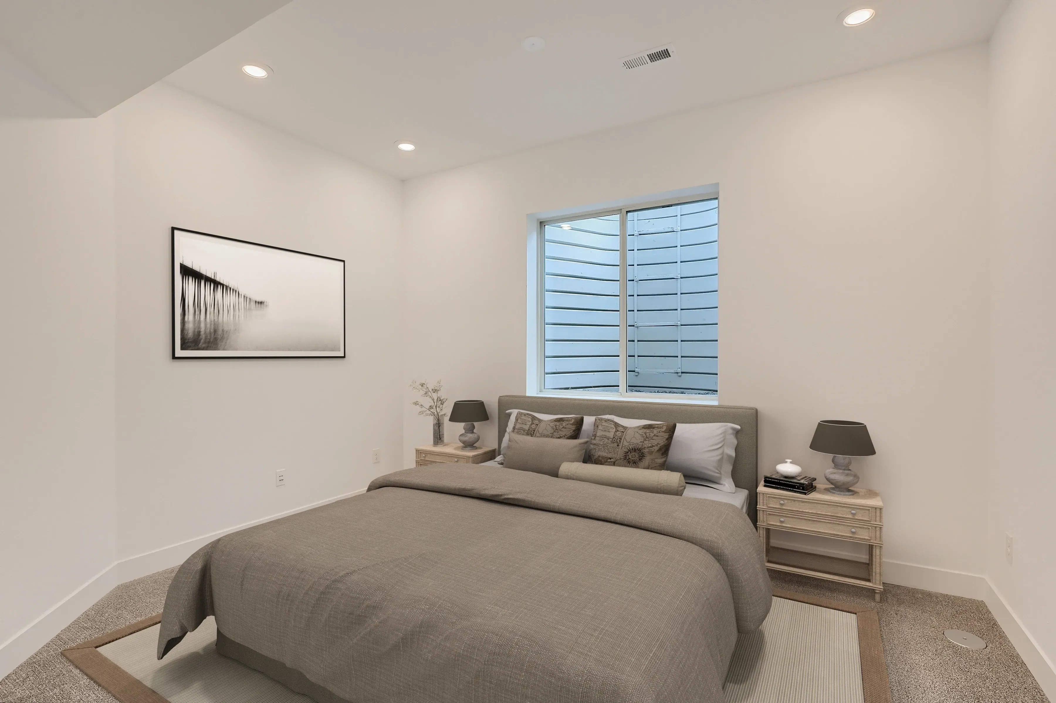 Optional Finished Basement Bedroom