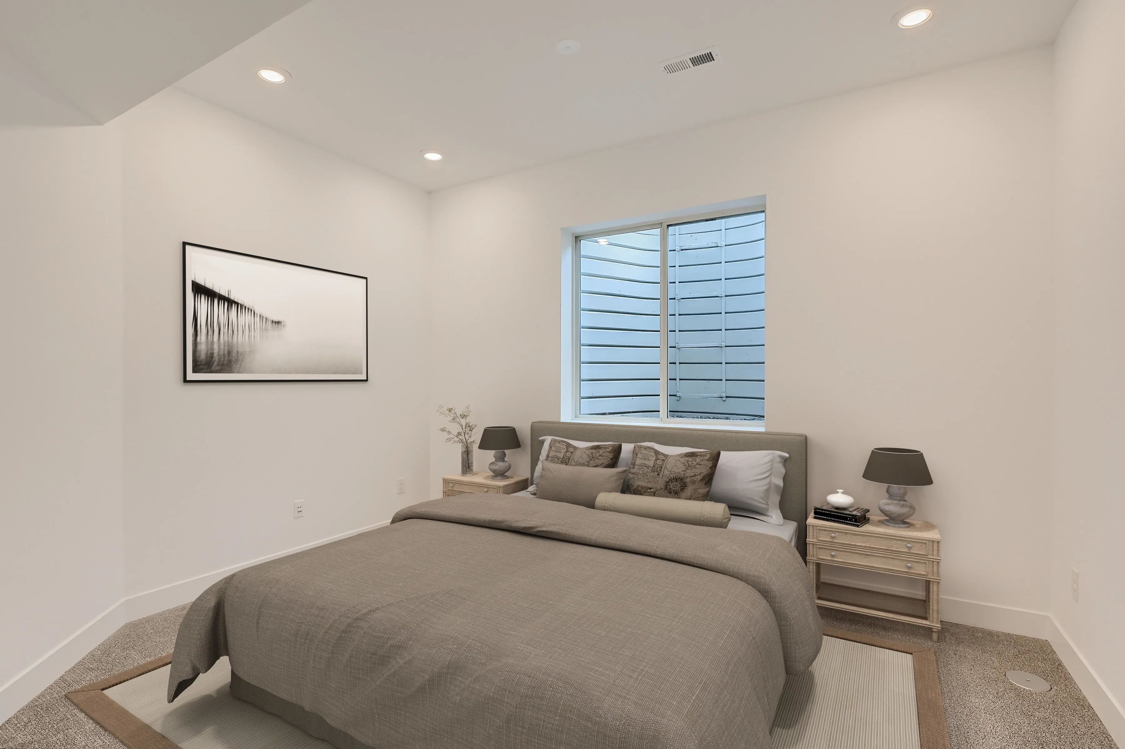 Optional Finished Basement Bedroom