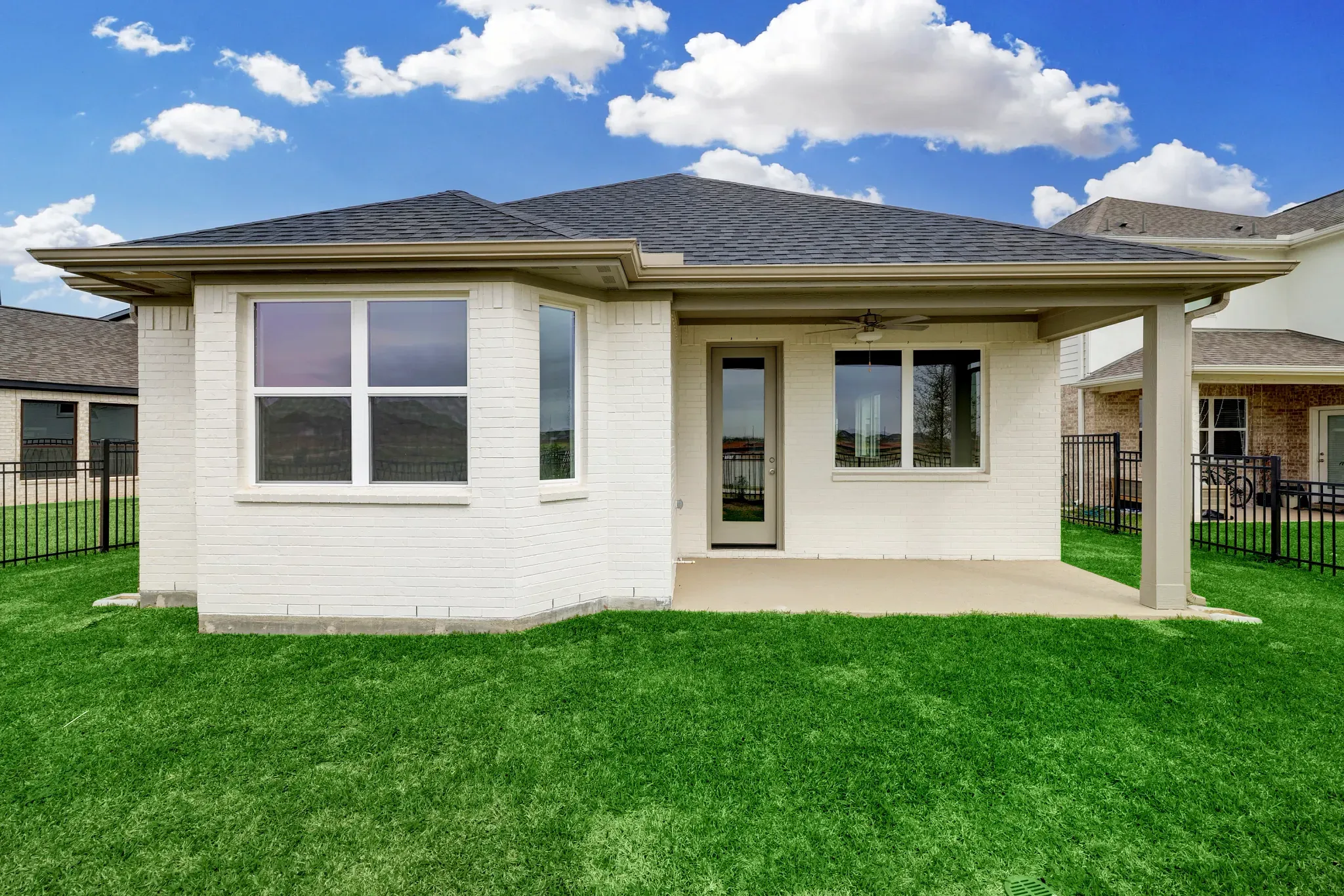 Plan 3009 backyard