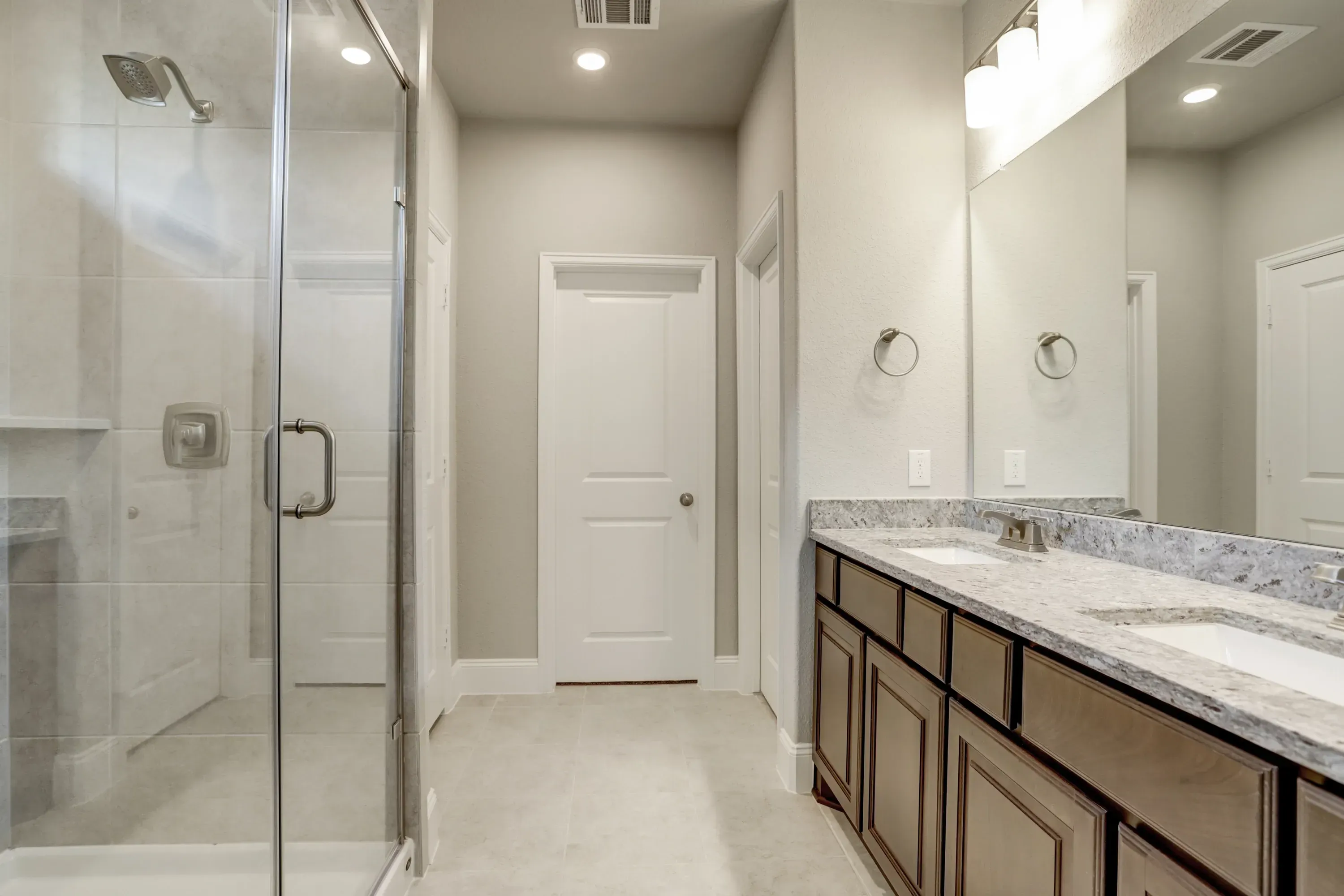 Primary bathroom with tub