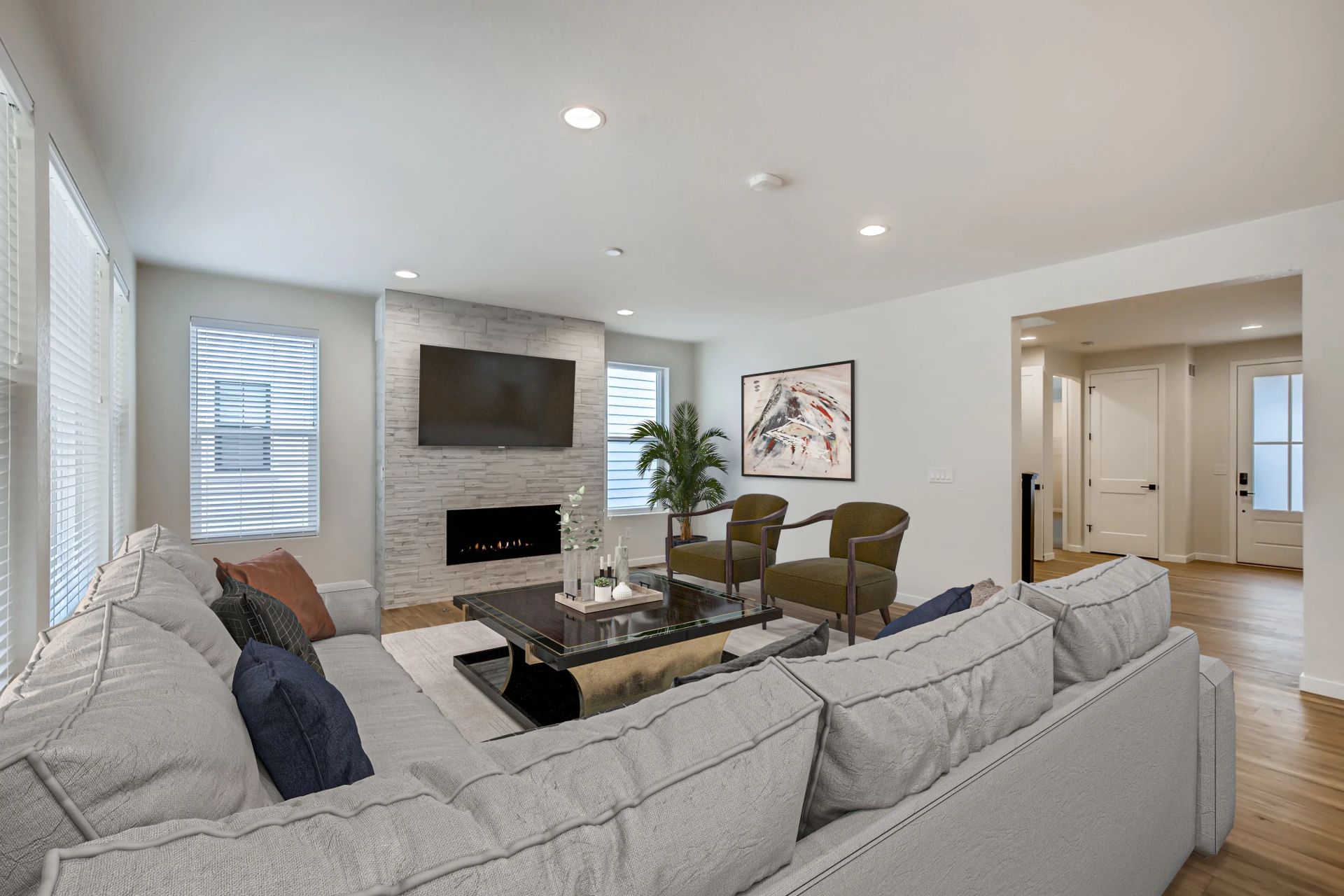 Great Room + Entry
