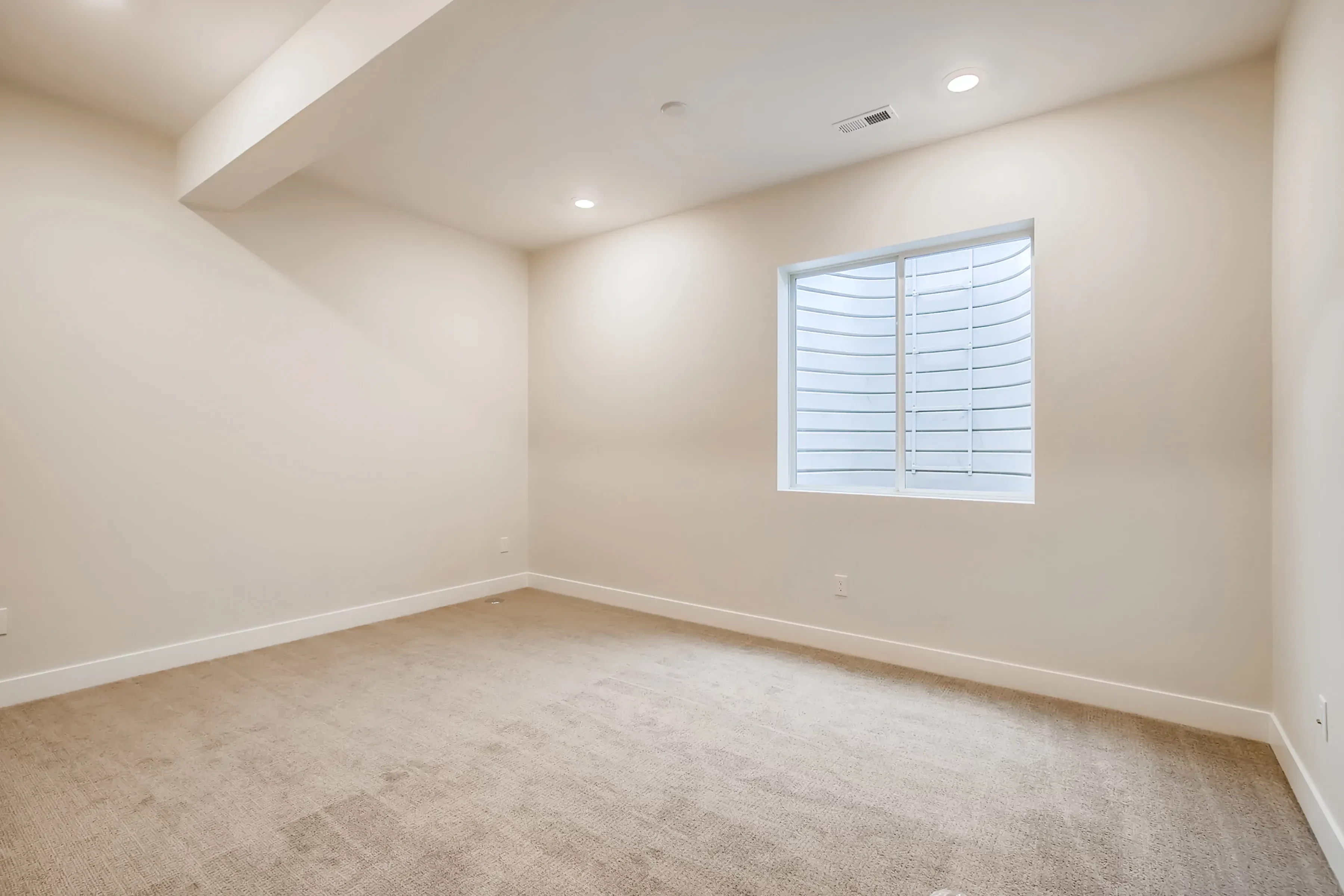 Optional Finished Basement Bedroom