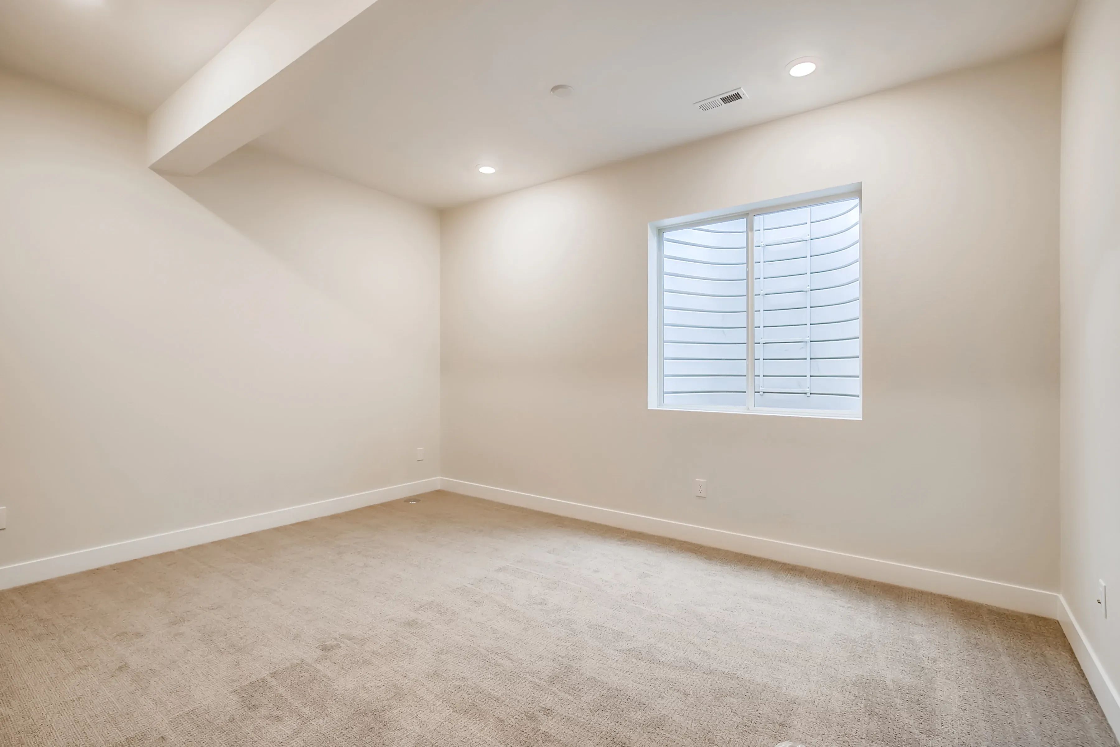 Optional Finished Basement Bedroom