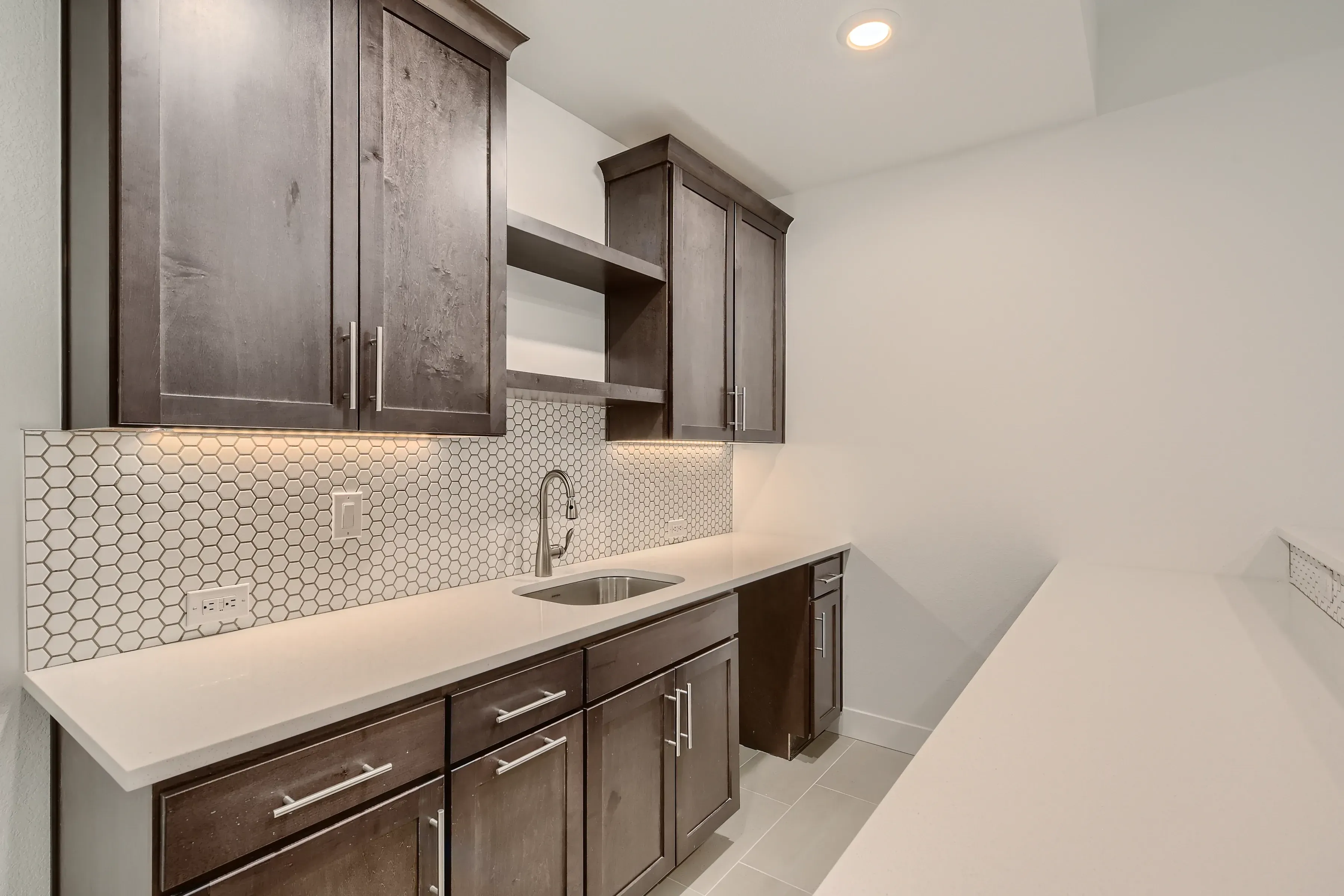 Finished Basement Wet Bar