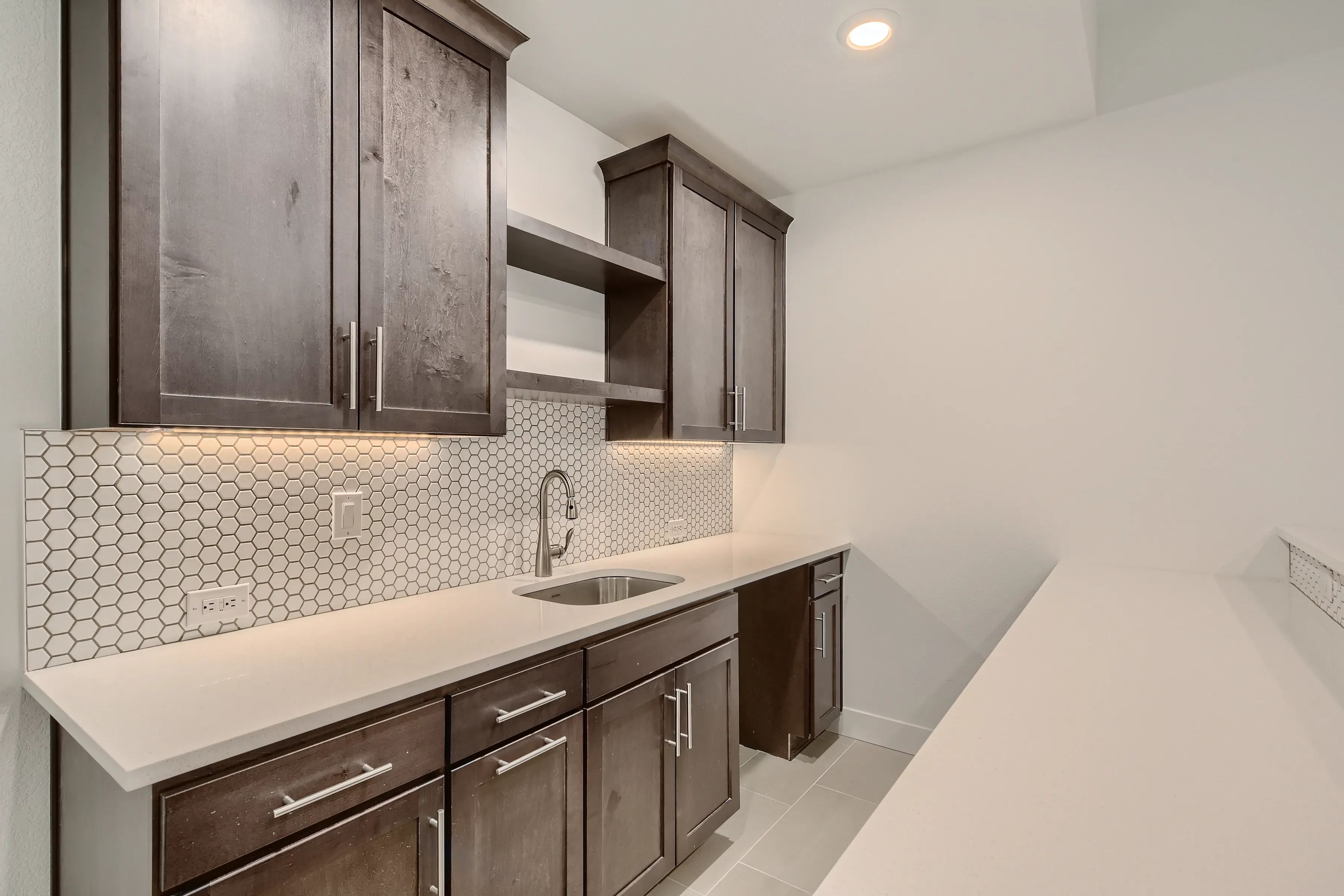 Finished Basement Wet Bar