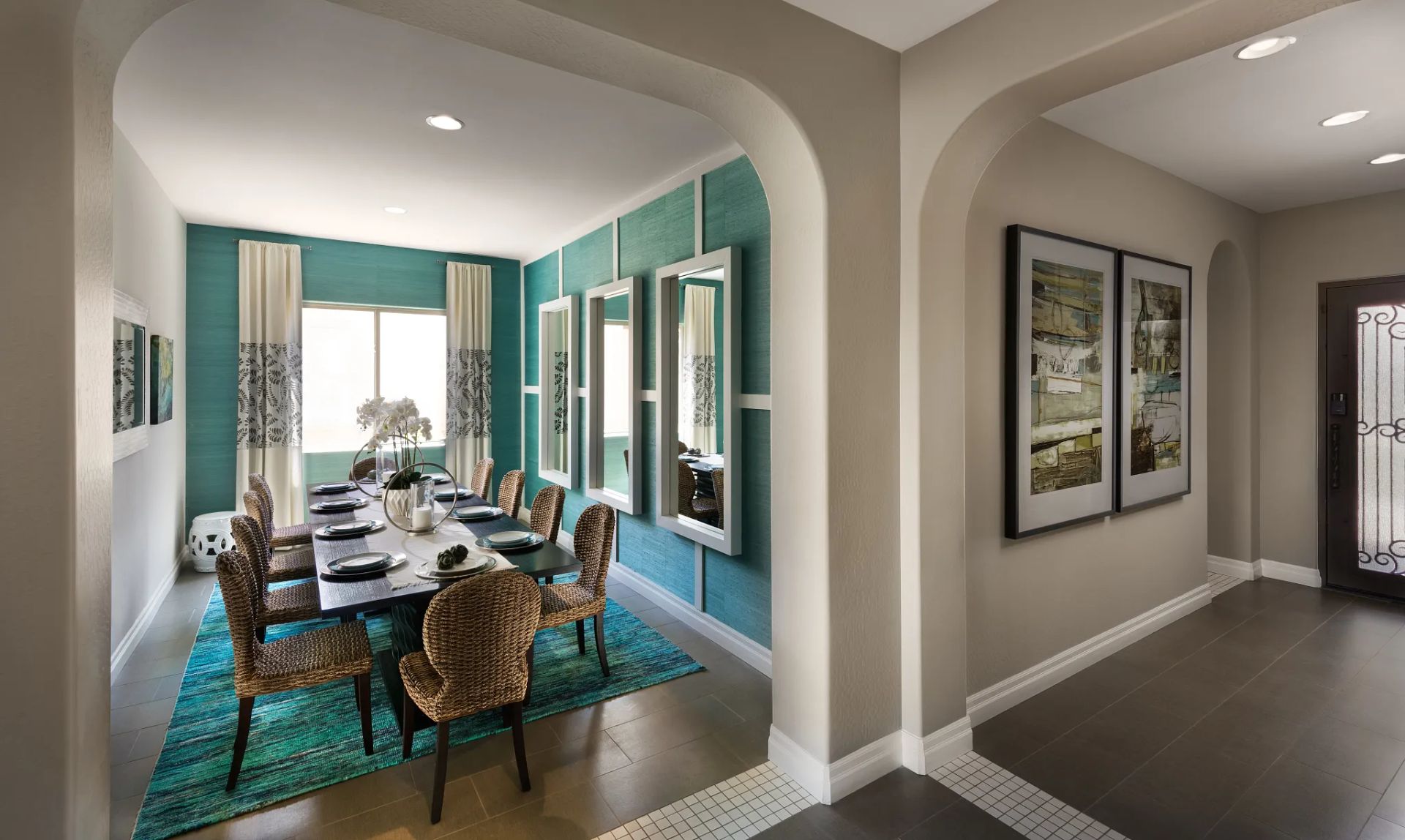 Create Model Entry & Dining Room