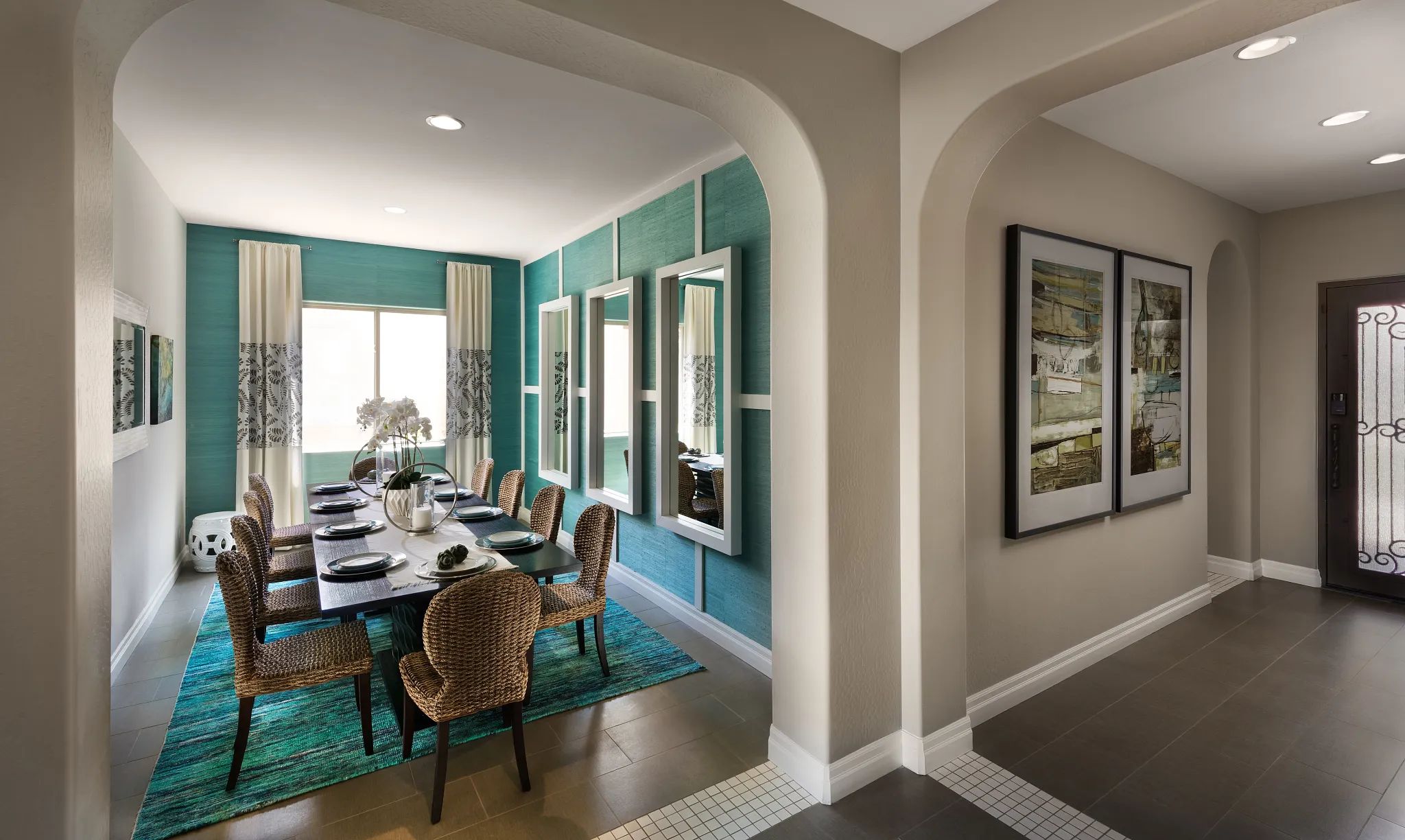 Create Model Entry & Dining Room