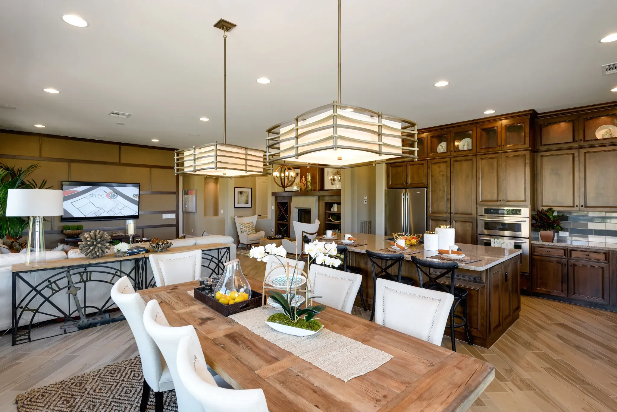 Captivate Model Dining Room