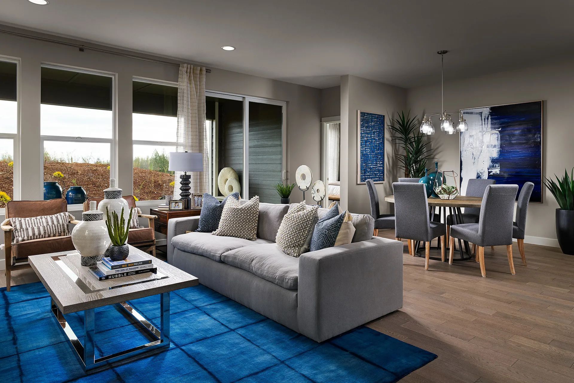Trilogy at Tehaleh Model: Great Room