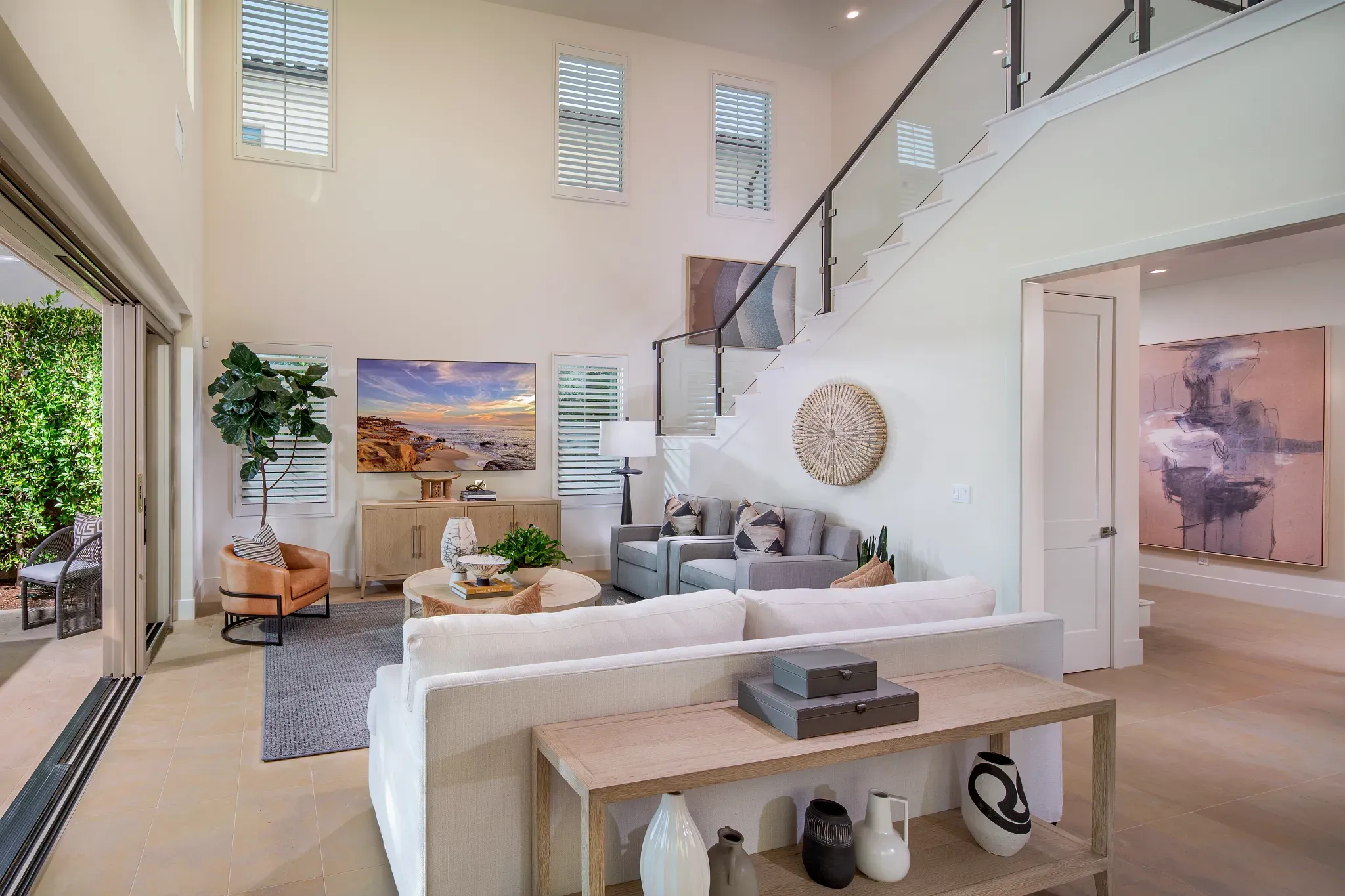 Plan 1 Model Great Room