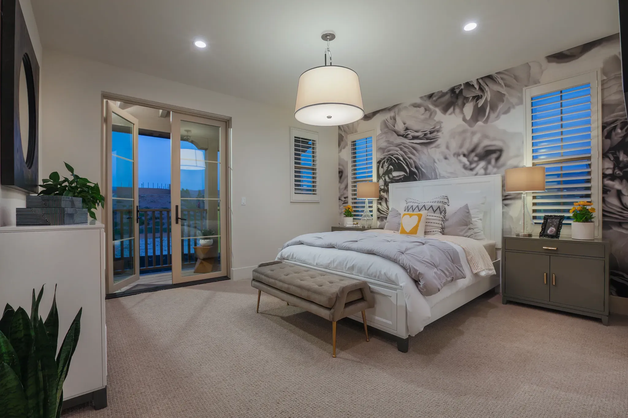 Plan 1 Model Guest Room