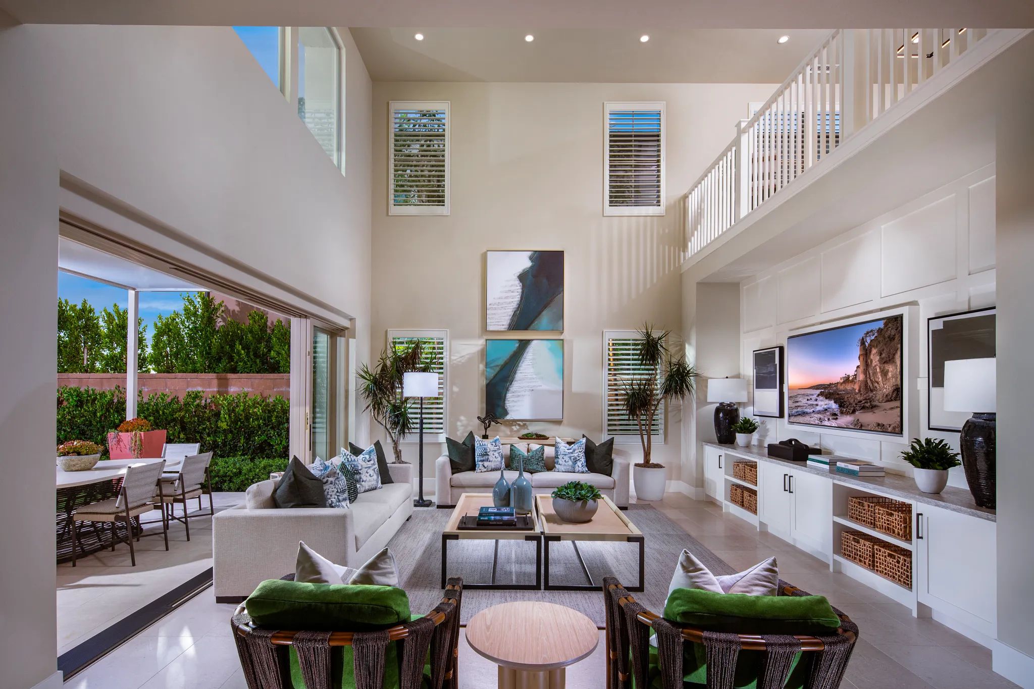 Plan 2 Model Great Room
