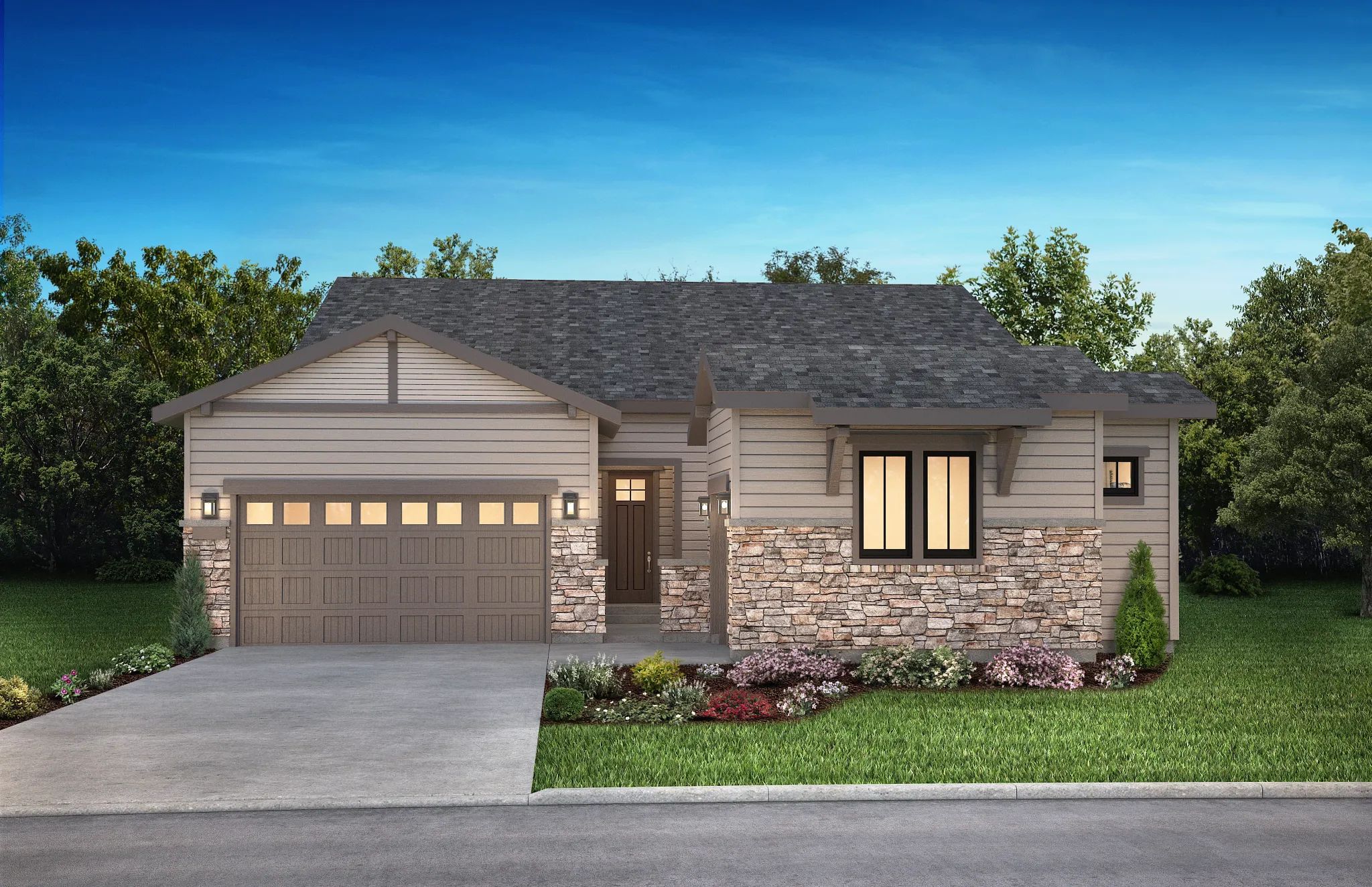 Exterior C: Highline Ranch