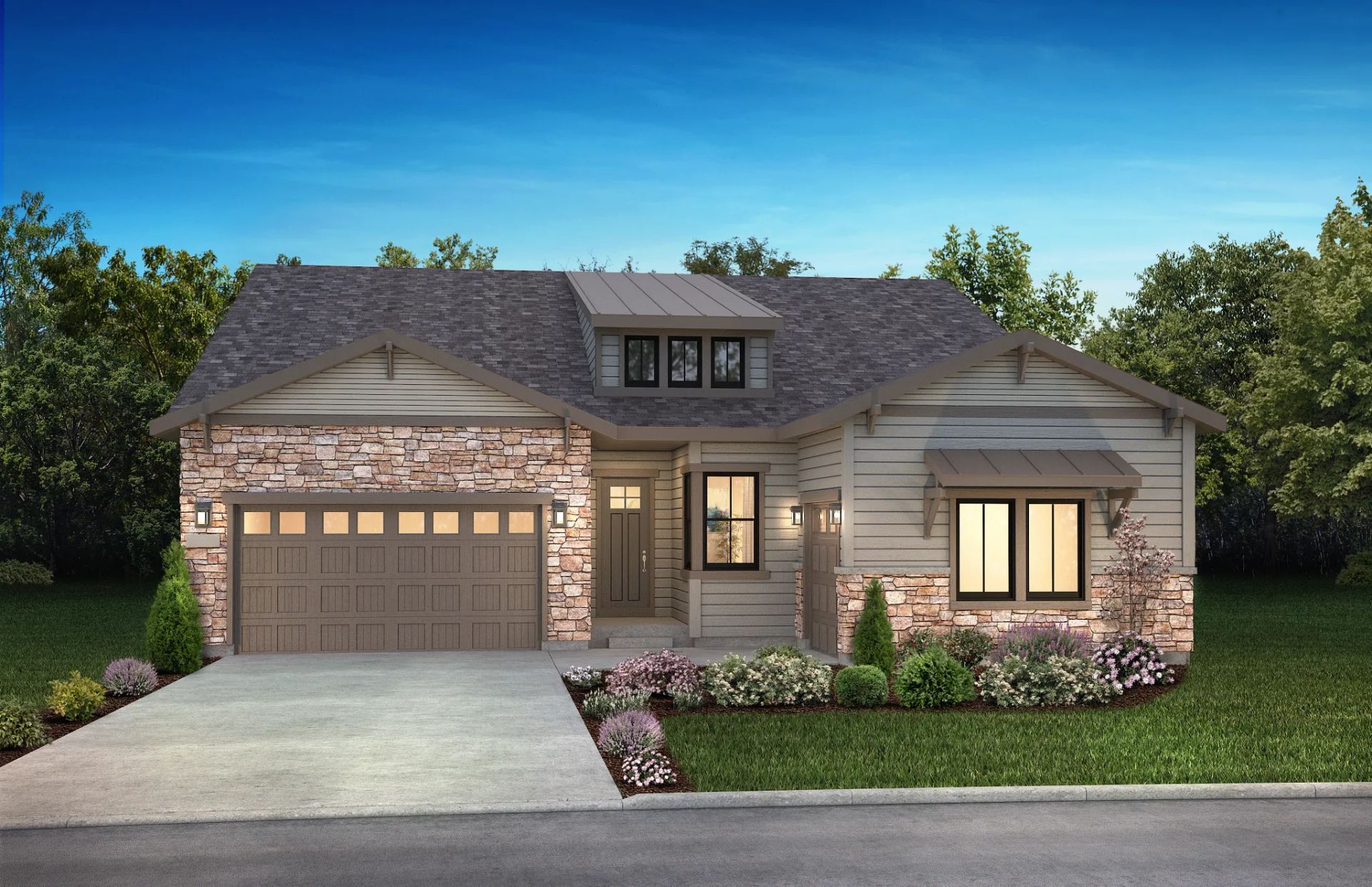 Exterior C: Highline Ranch