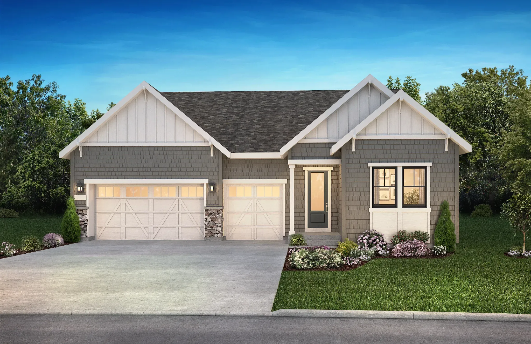 Exterior B: Lake Cottage