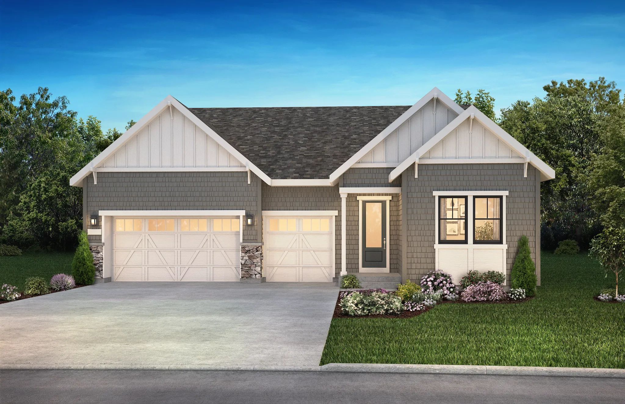 Exterior B: Lake Cottage