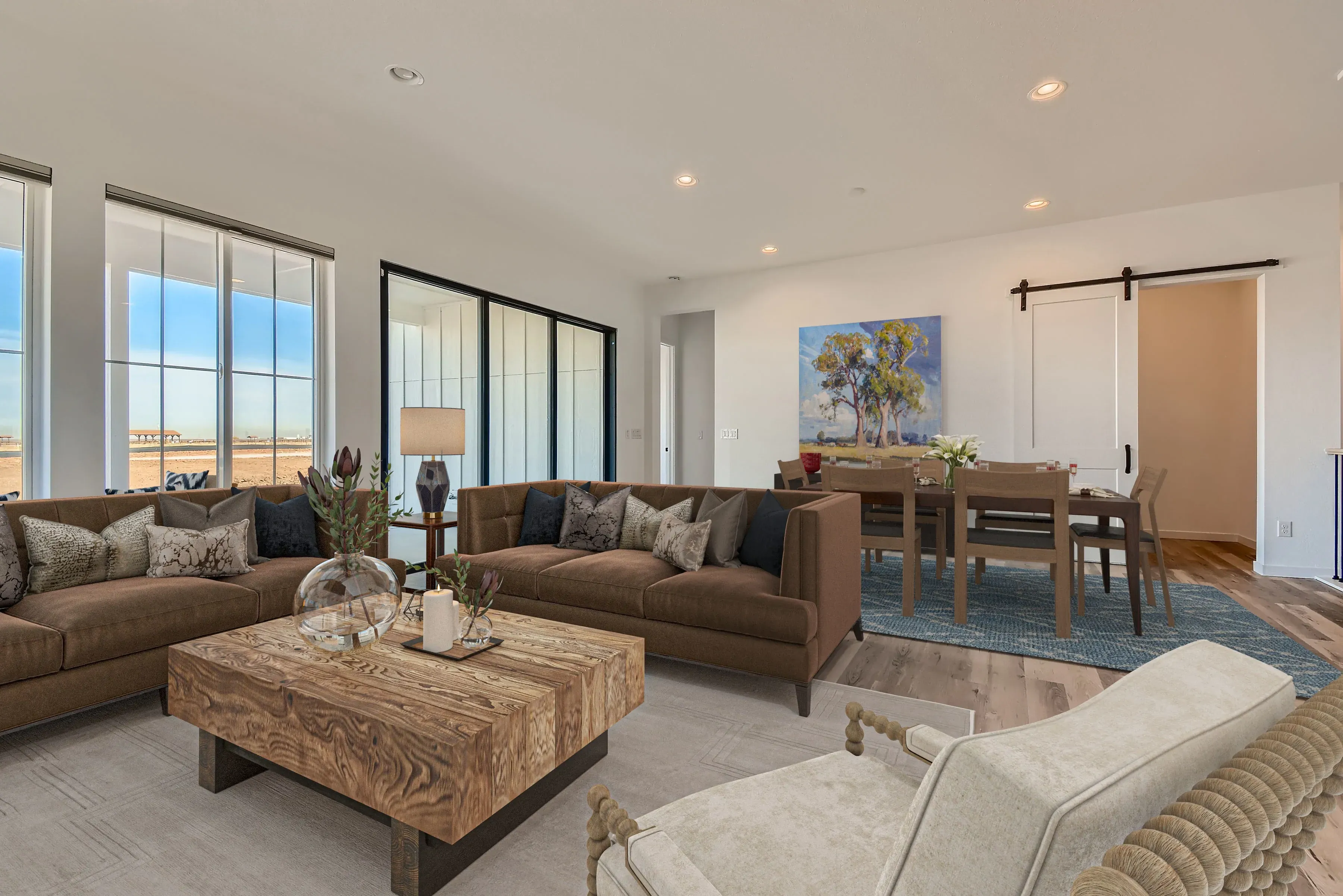 Crimson Sky Great Room + Dining