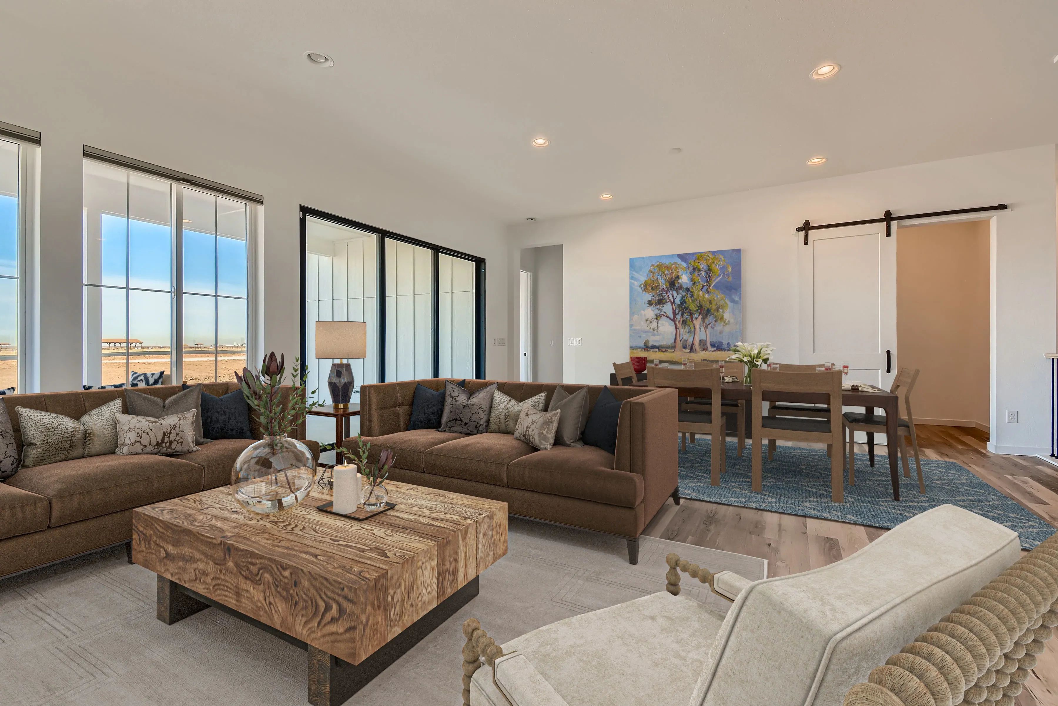 Crimson Sky Great Room + Dining