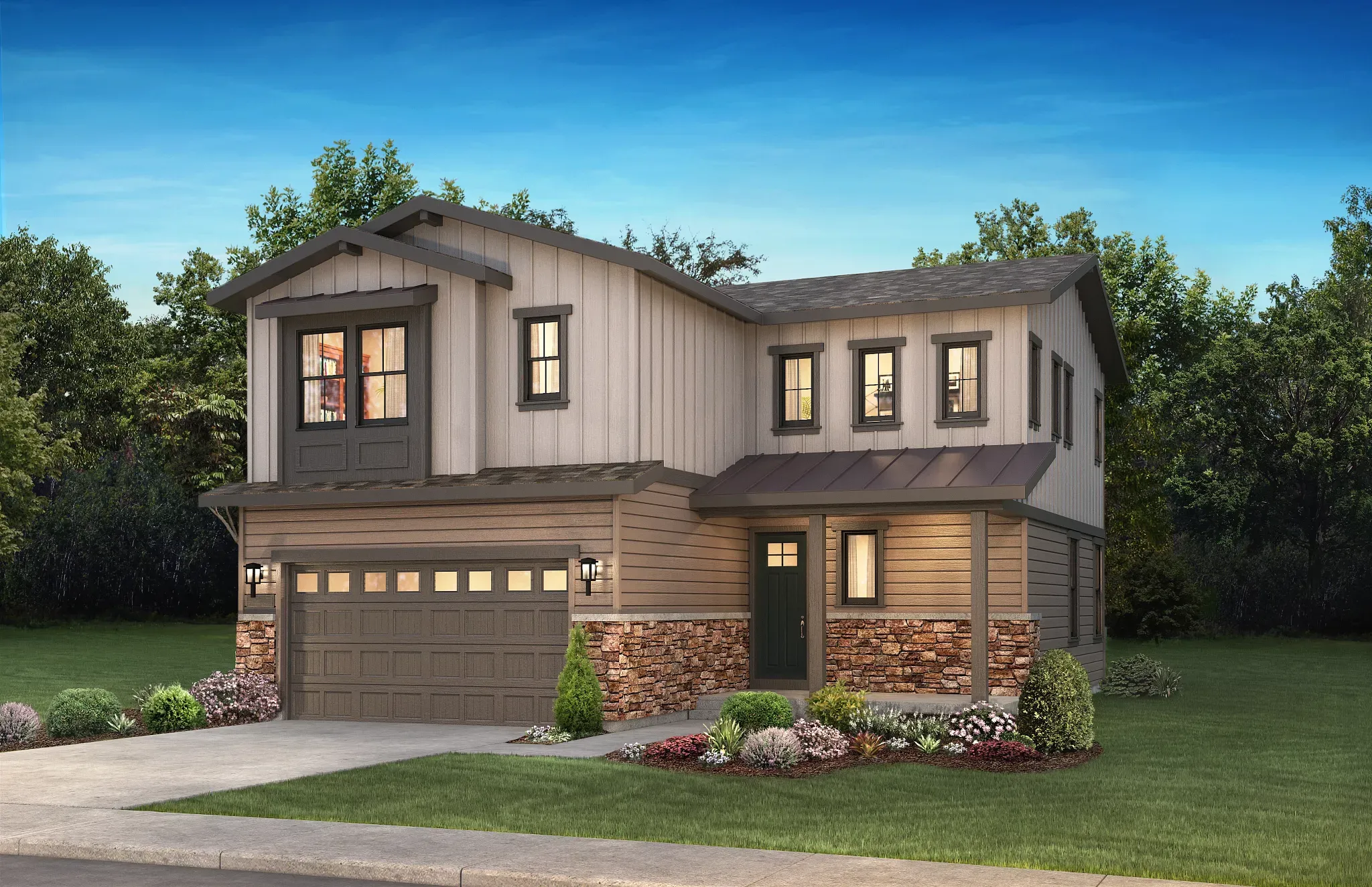 Exterior C: Highline Ranch