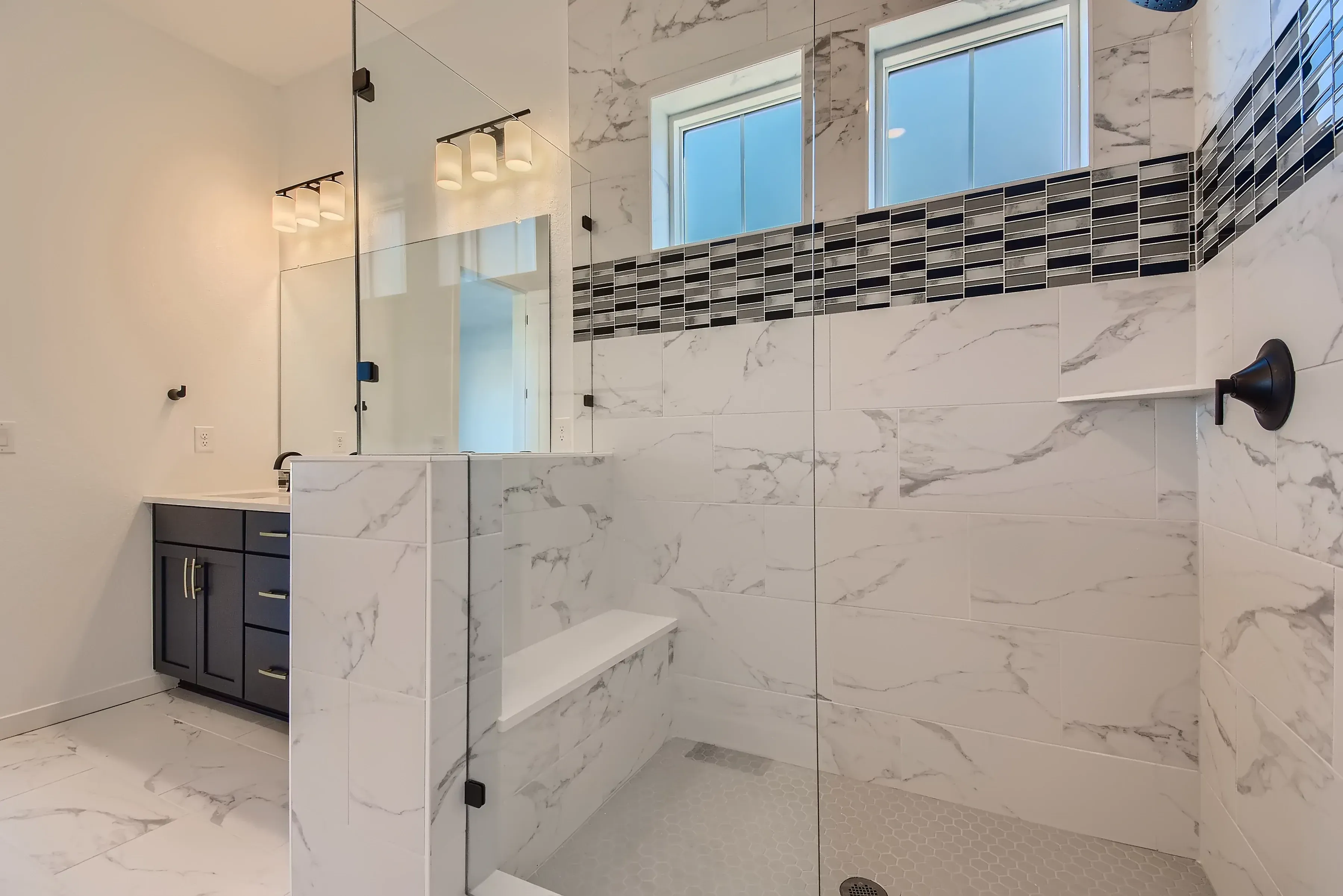 Crimson Sky Primary Shower