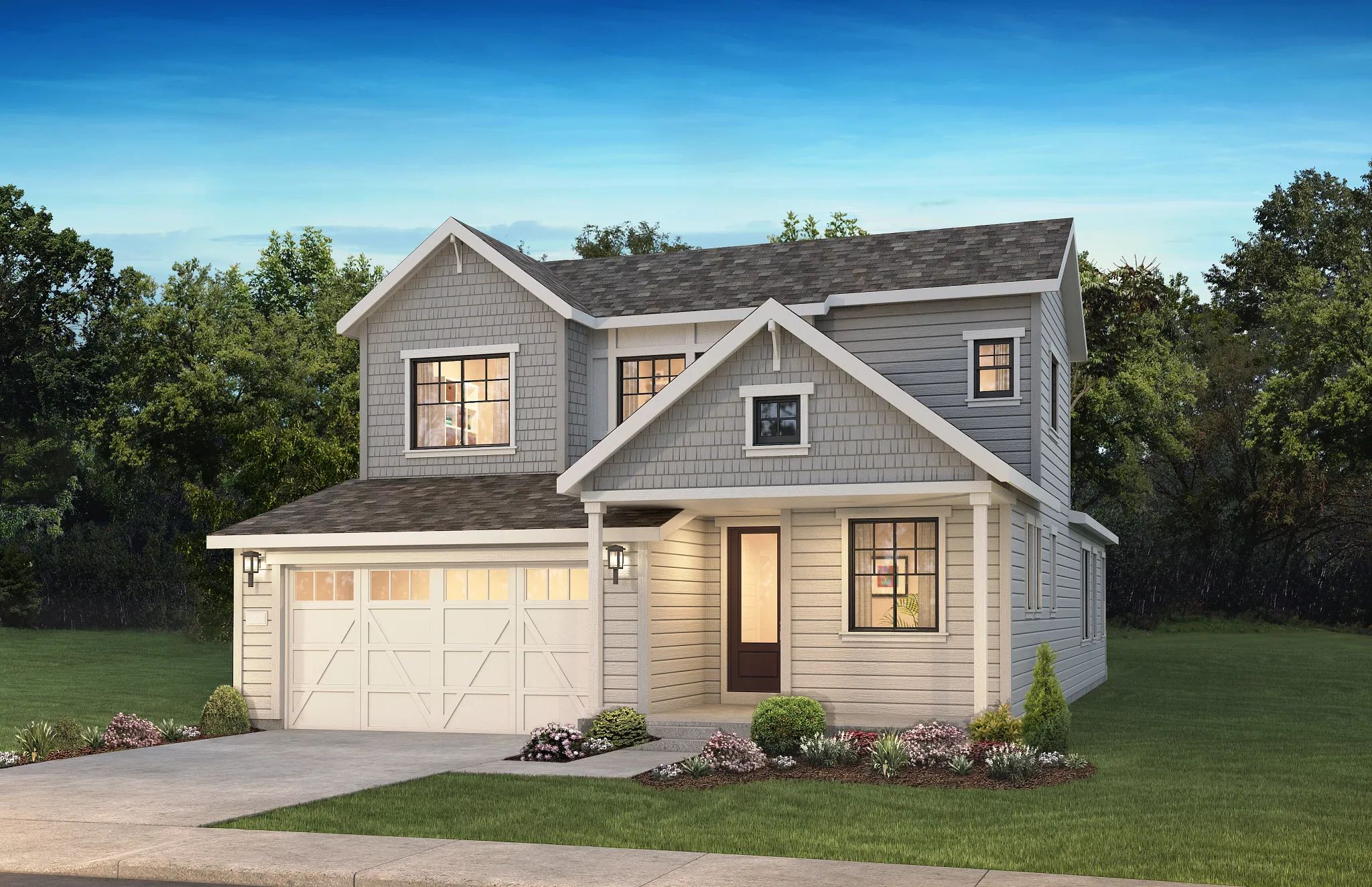 Exterior B: Lake Cottage