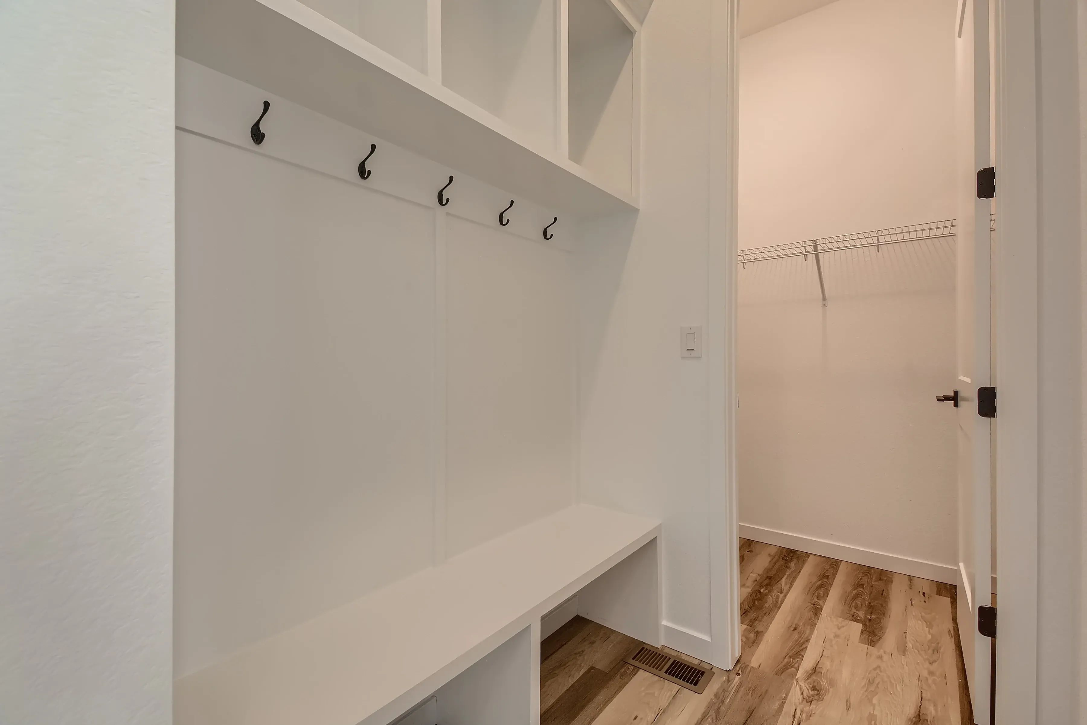 Crimson Sky Mud Room