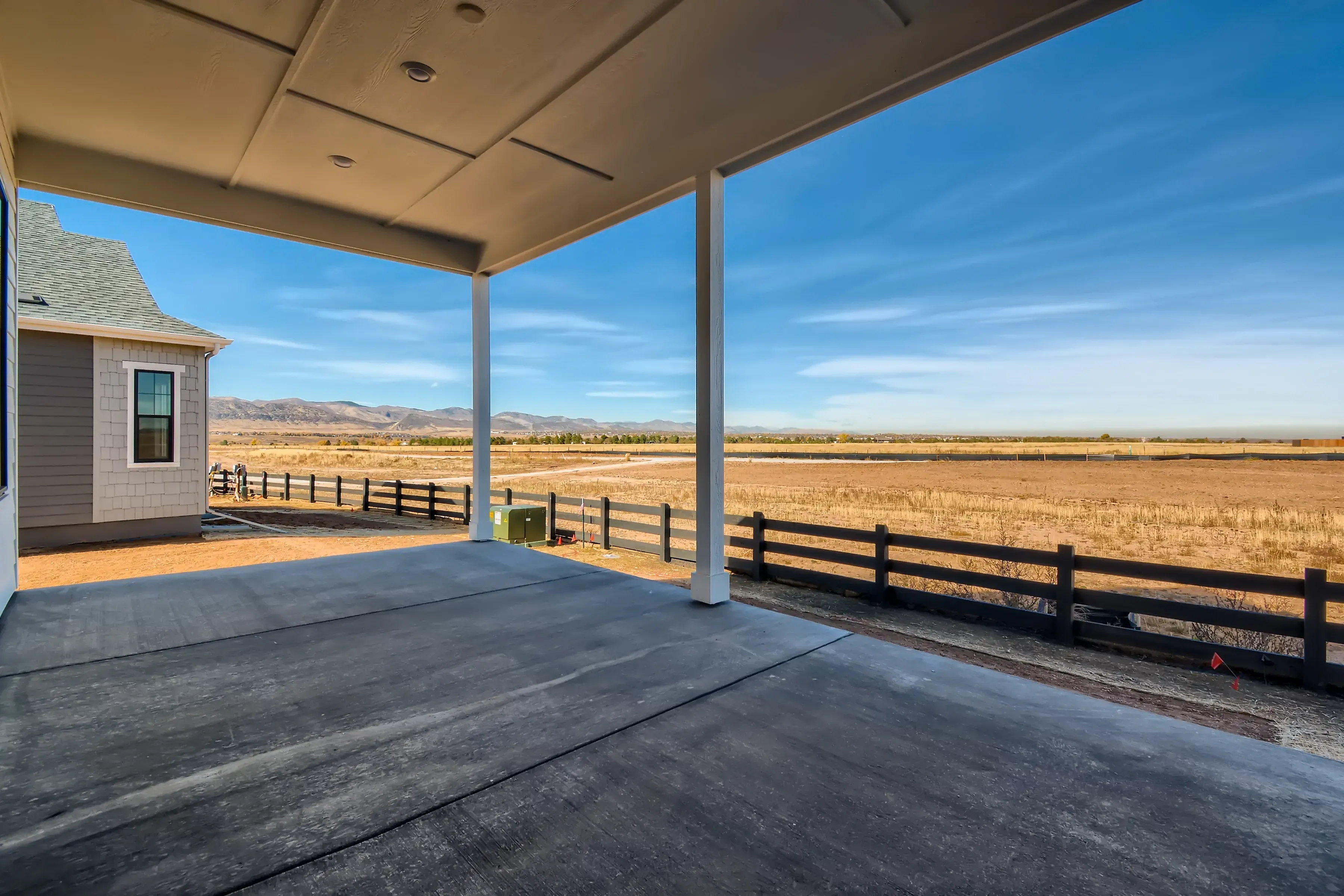 Crimson Sky Covered Patio
