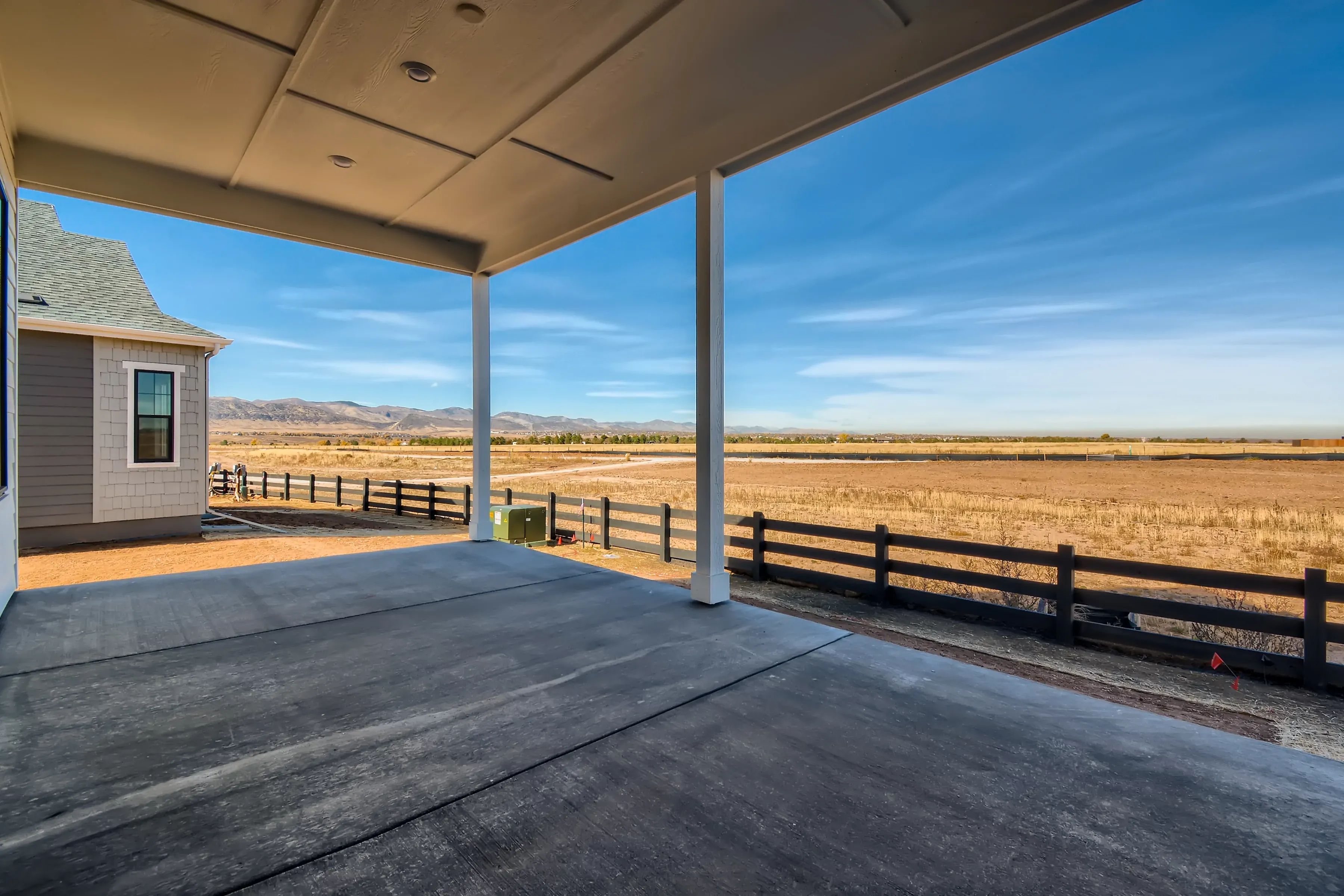 Crimson Sky Covered Patio