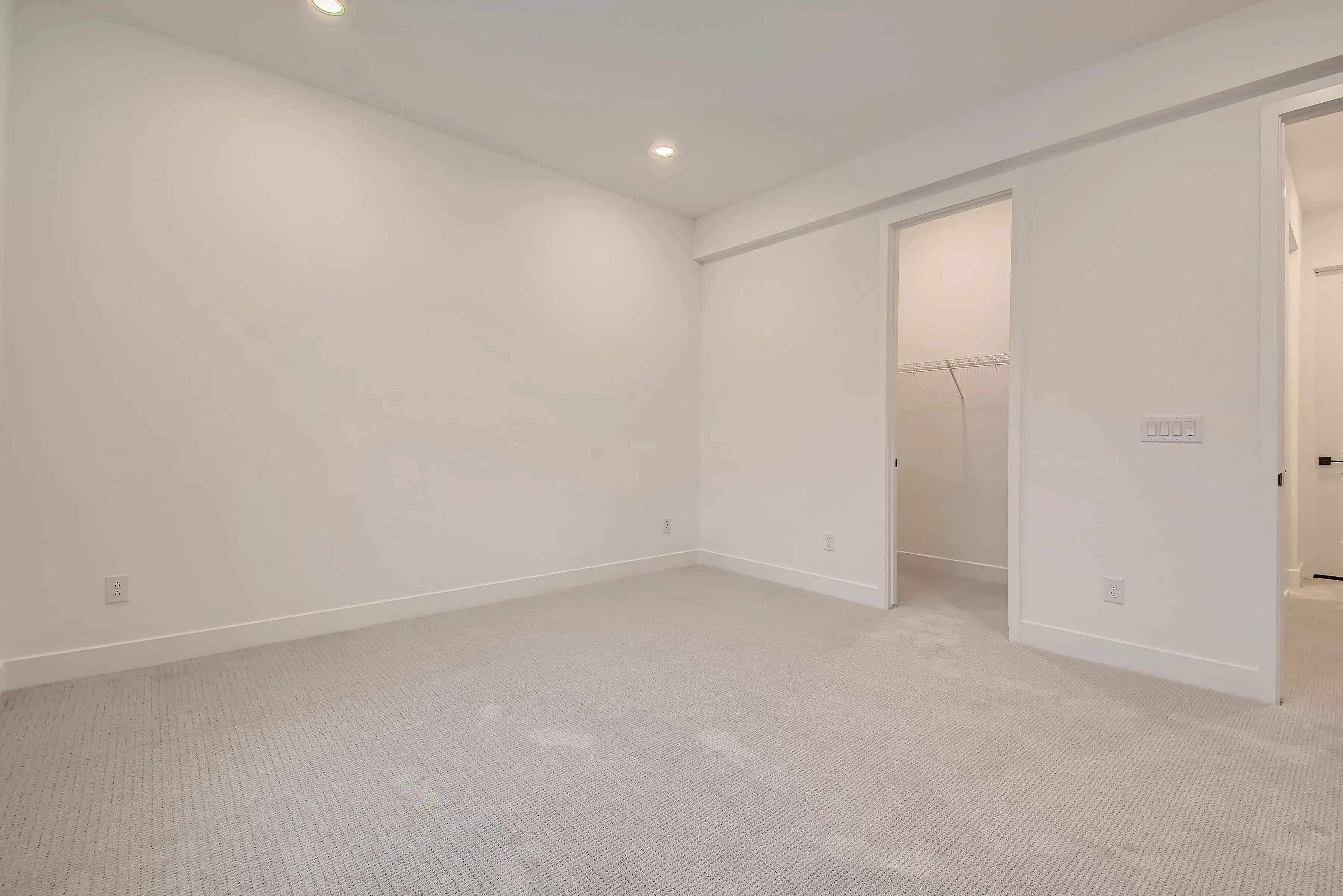 Crimson Sky Basement Bedroom