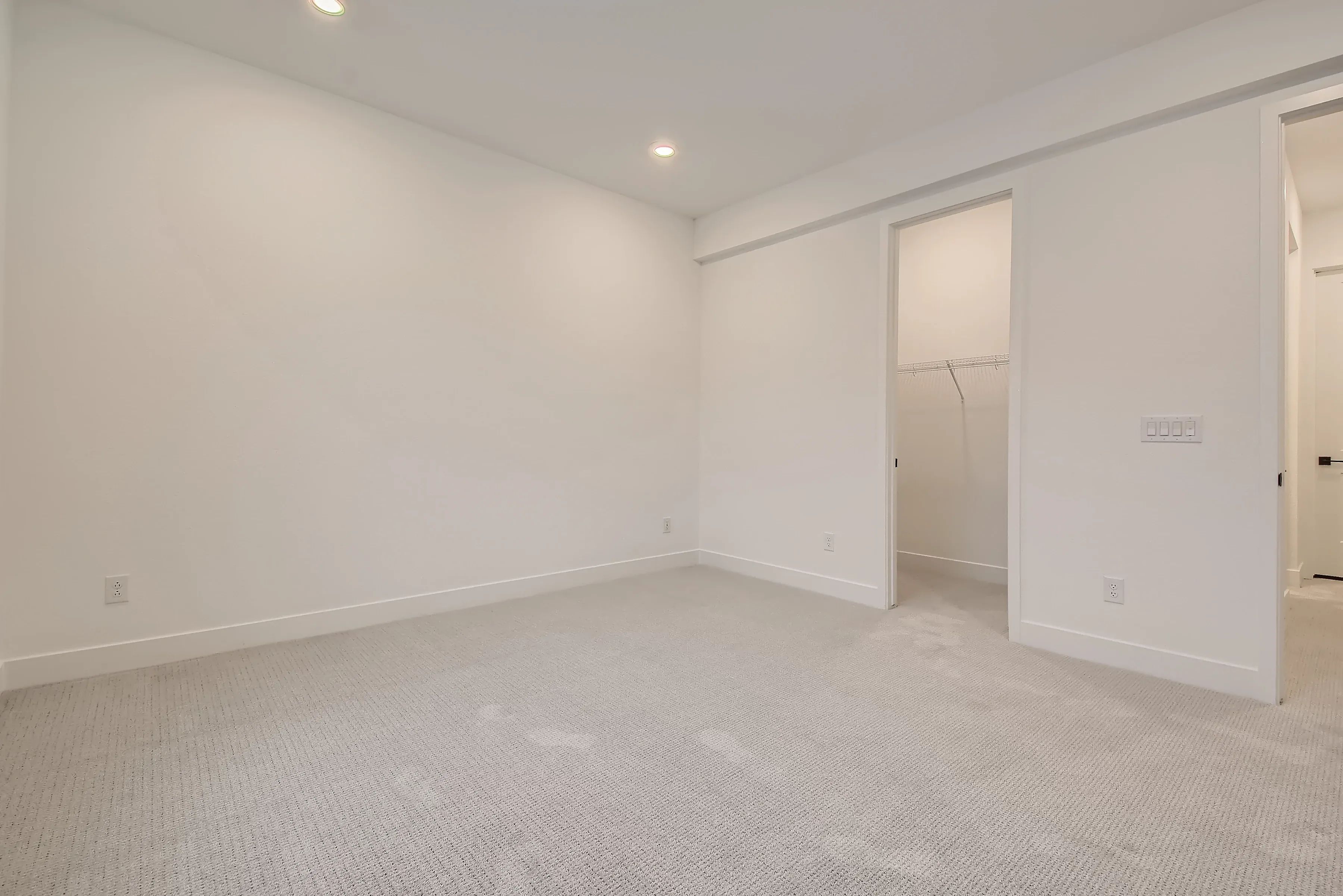 Crimson Sky Basement Bedroom