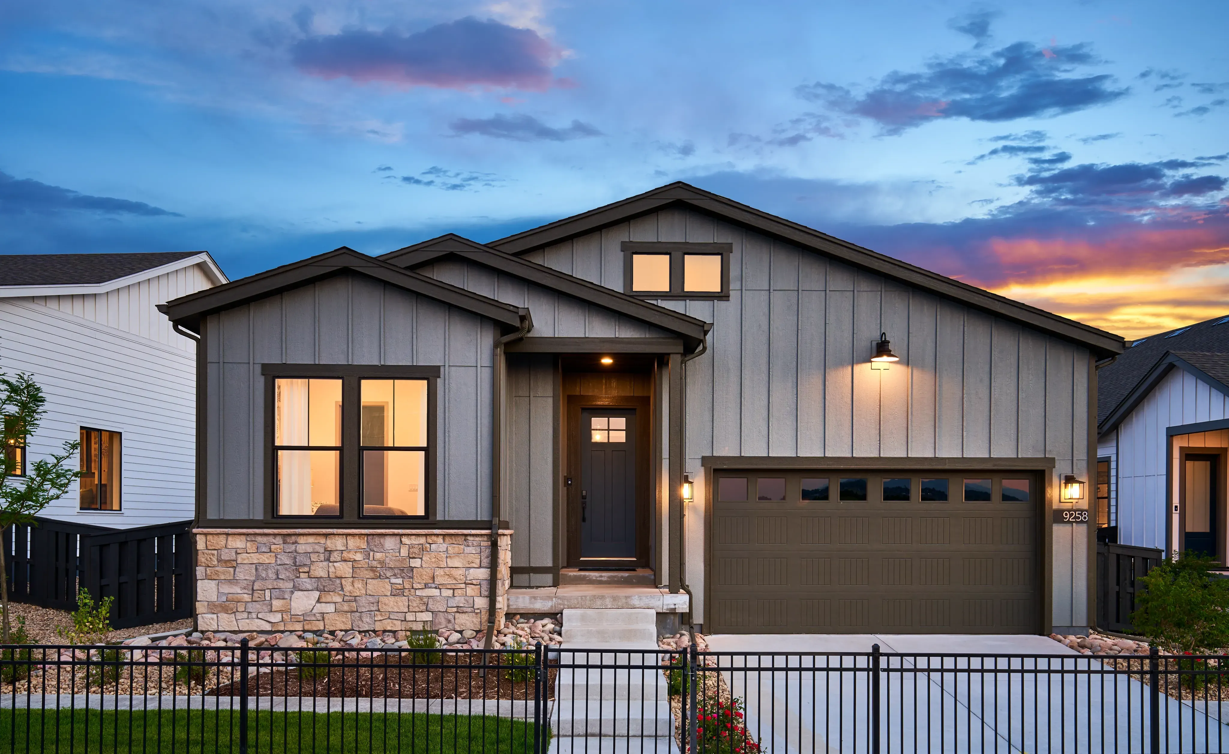 Rising Moon Exterior