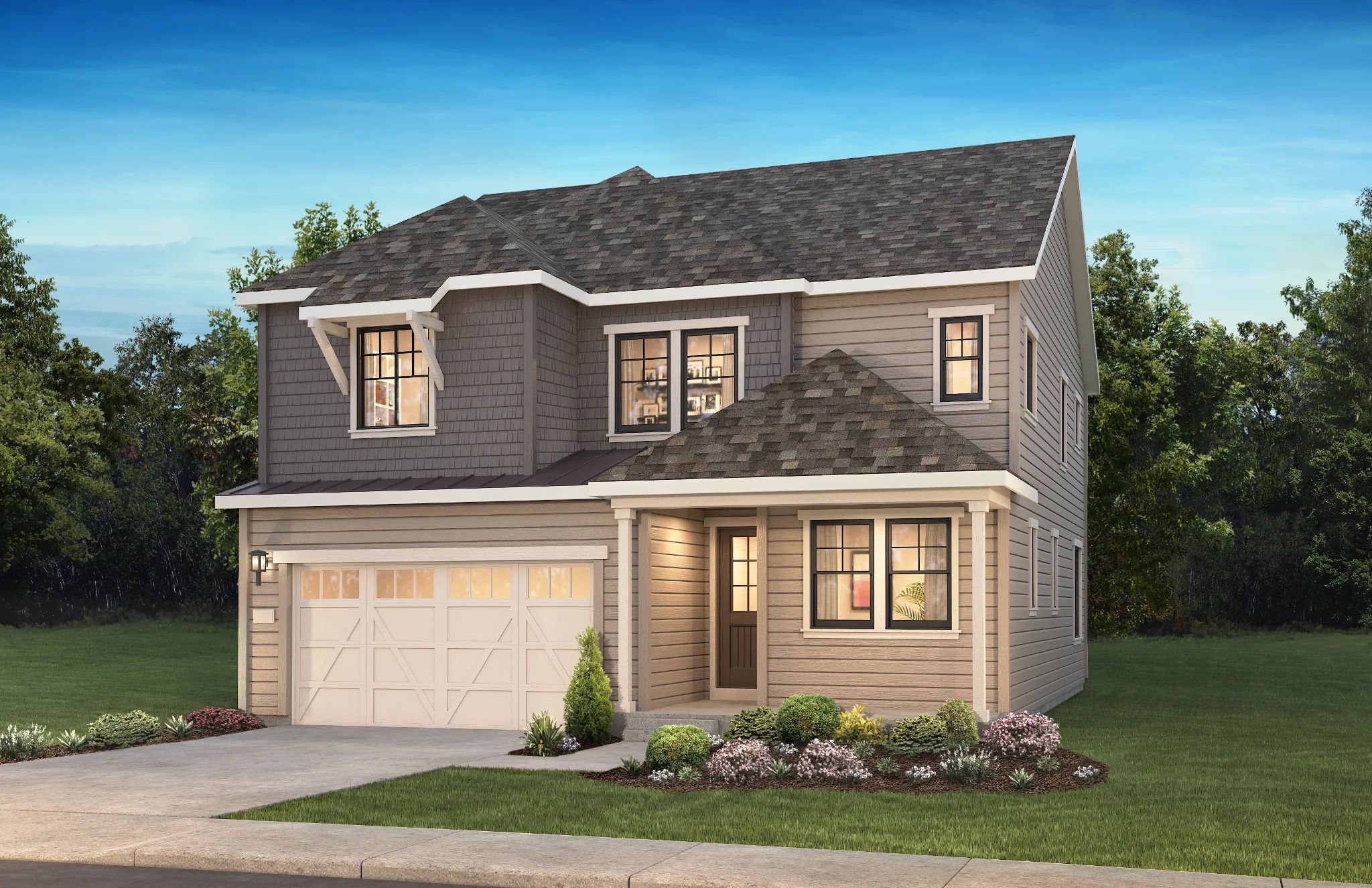 Exterior B: Lake Cottage