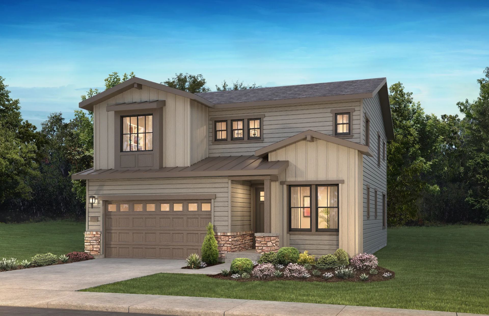 Exterior C: Highline Ranch