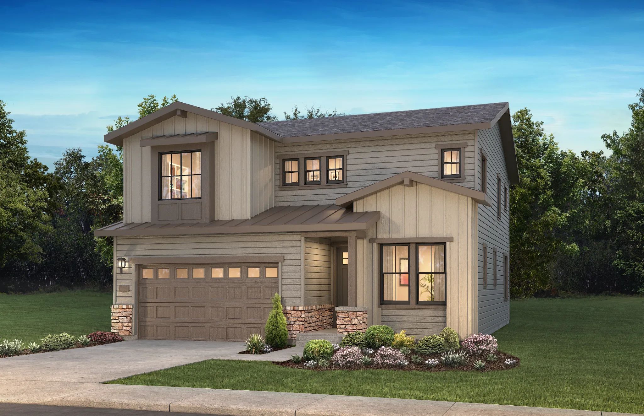 Exterior C: Highline Ranch