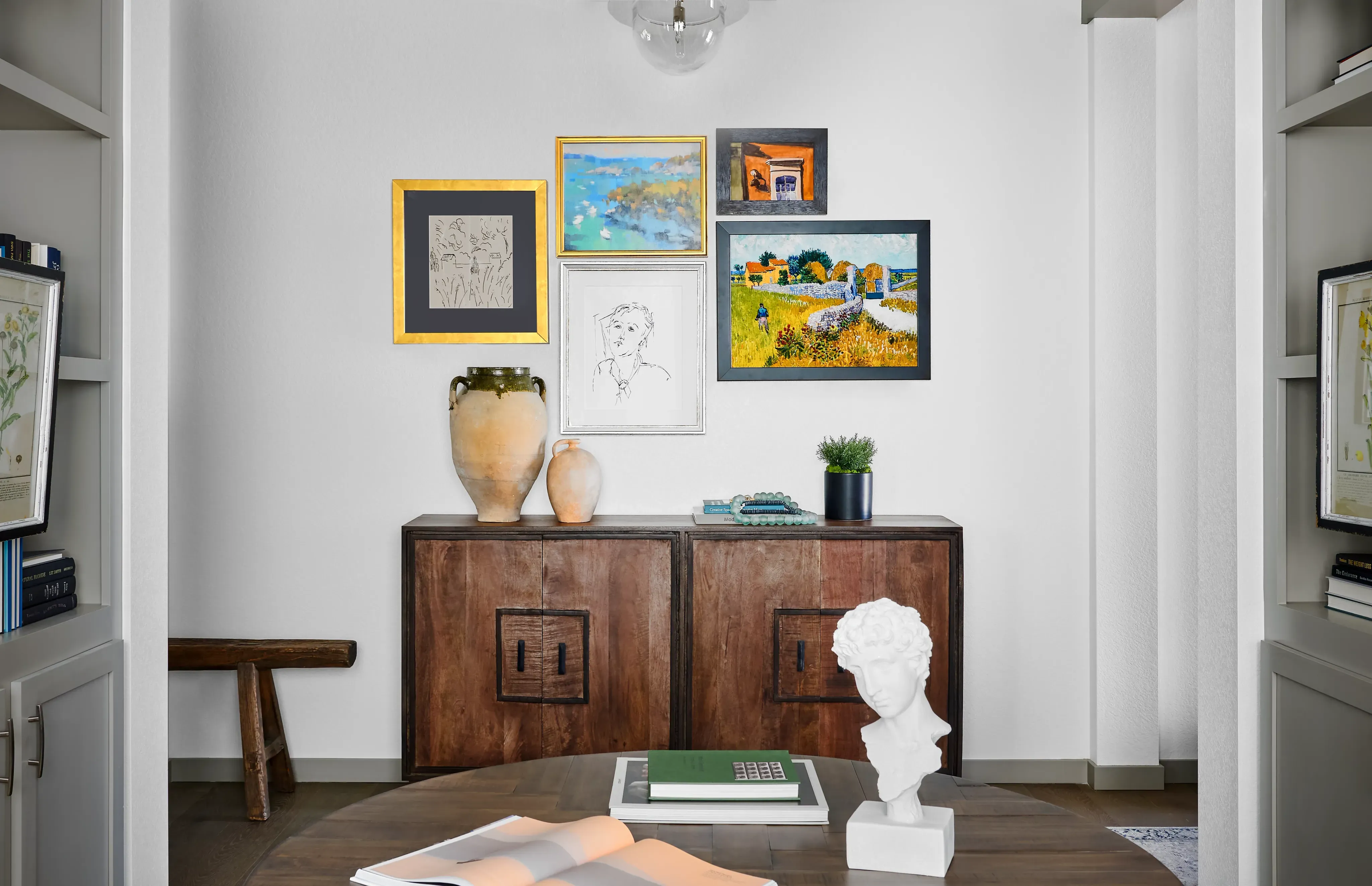 Rising Moon Foyer + Study