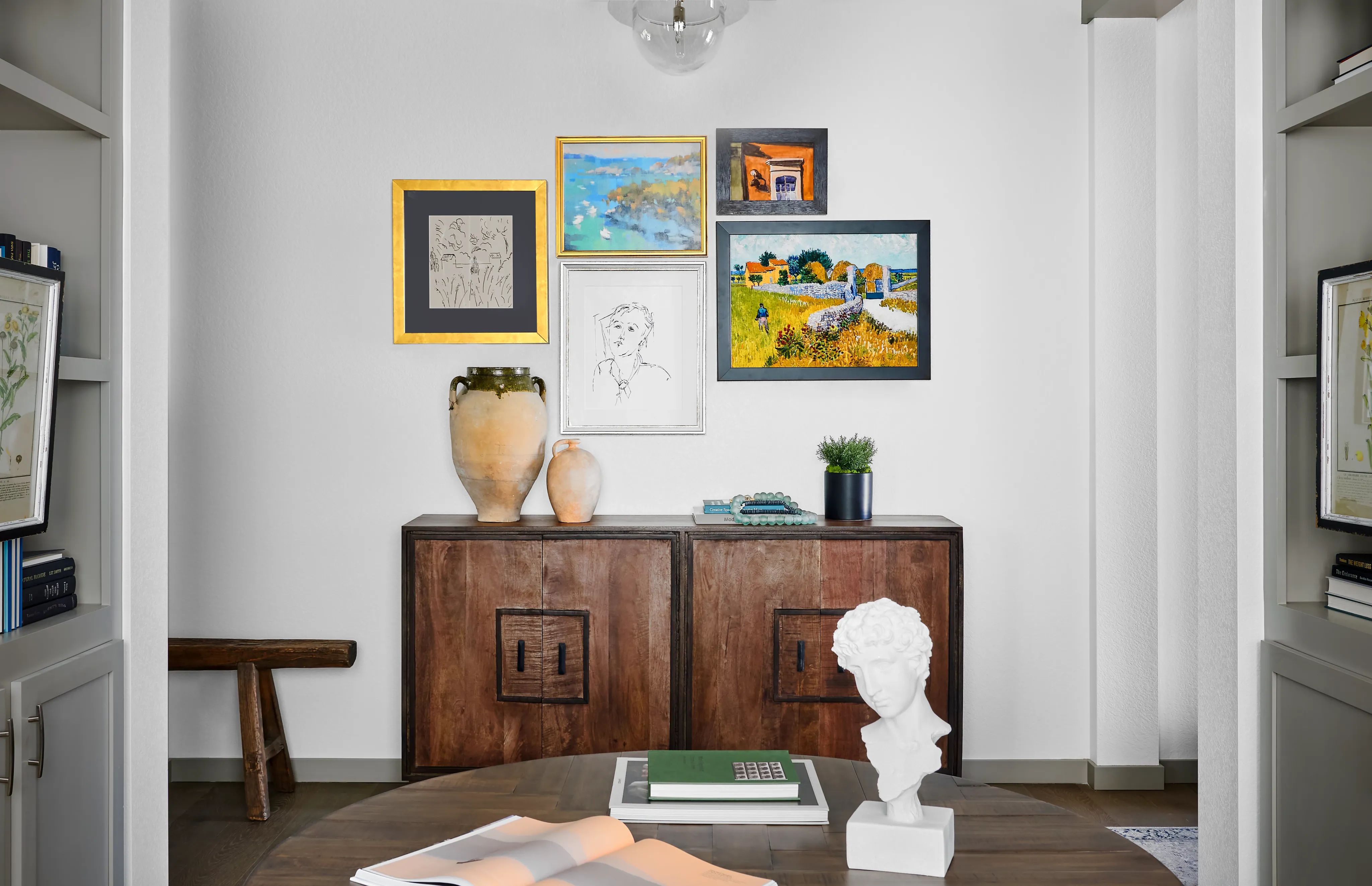 Rising Moon Foyer + Study